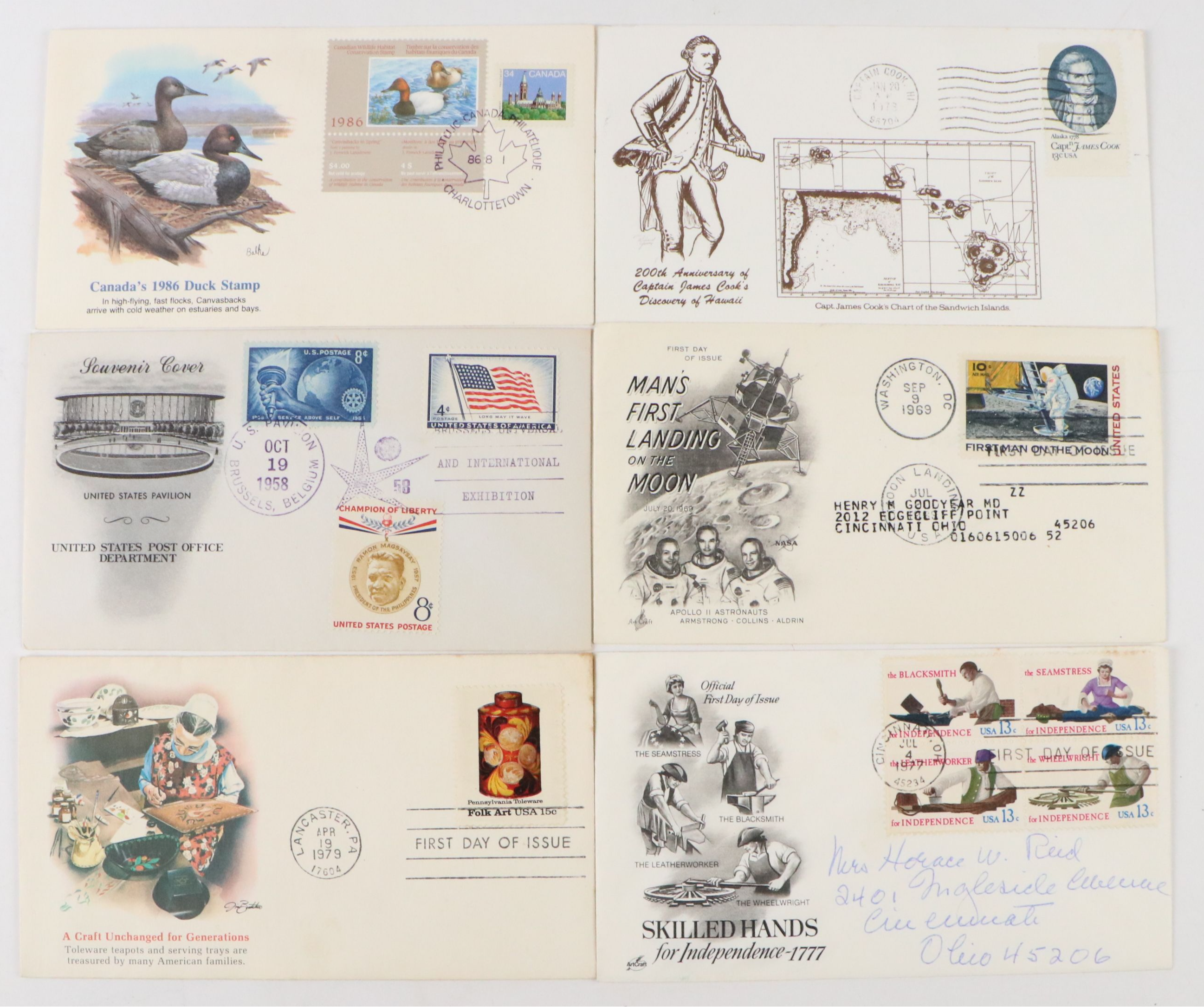 Victorian with Other Souvenir Postcards, Letters, Postal Covers, Reels and More