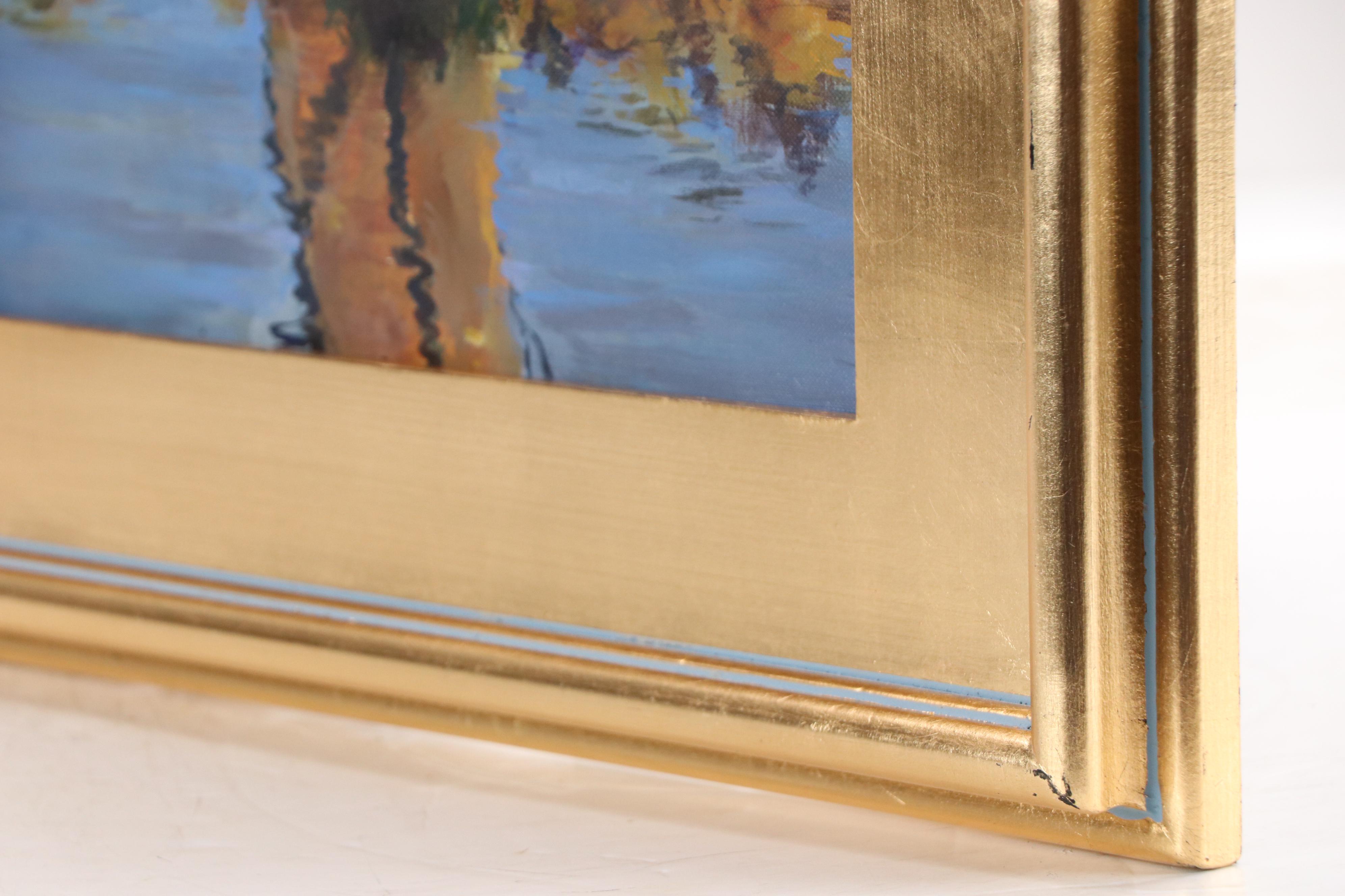 Oil Painting of Windmill, 21st Century