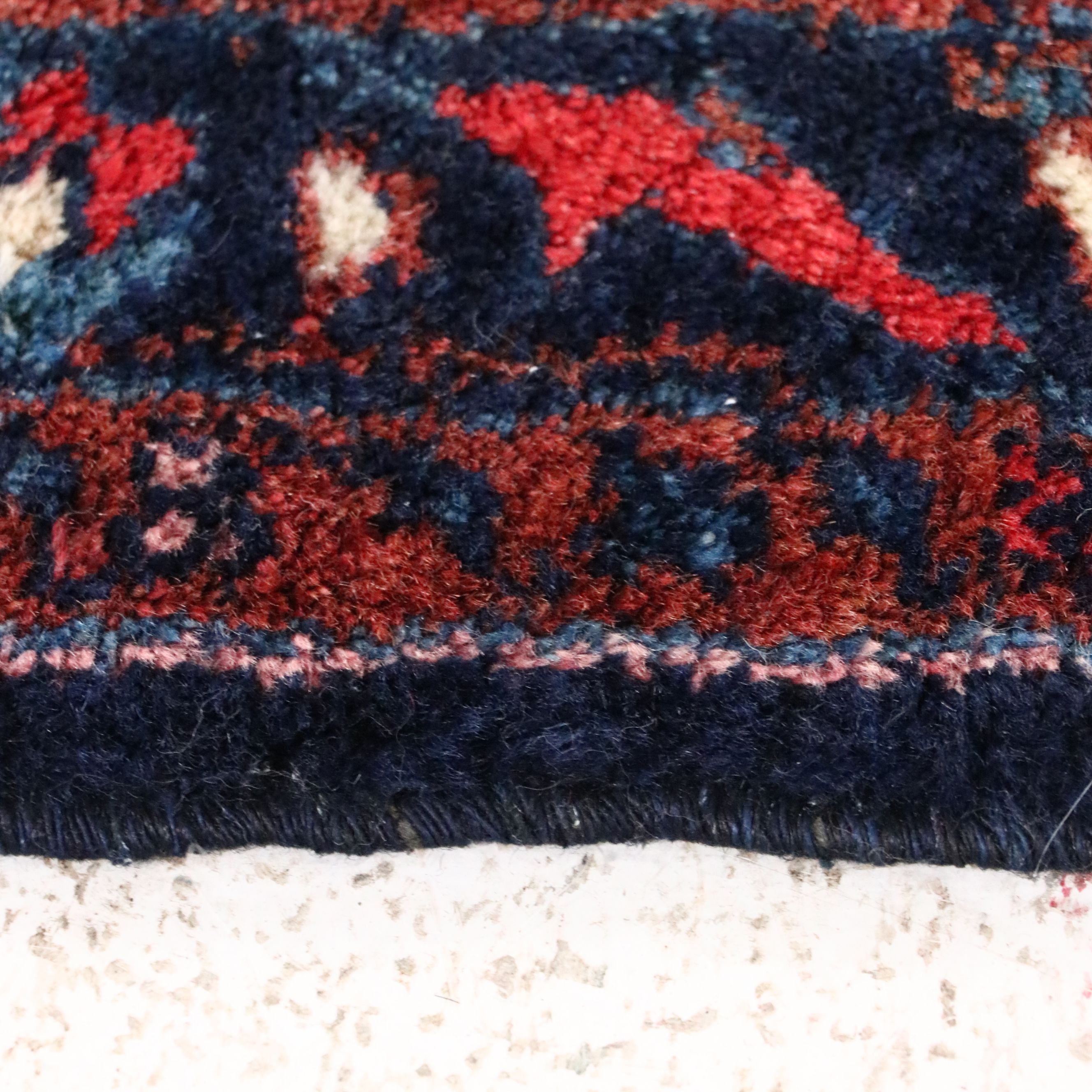 3'4 x 5'3 Hand-Knotted Persian Hamadan Area Rug