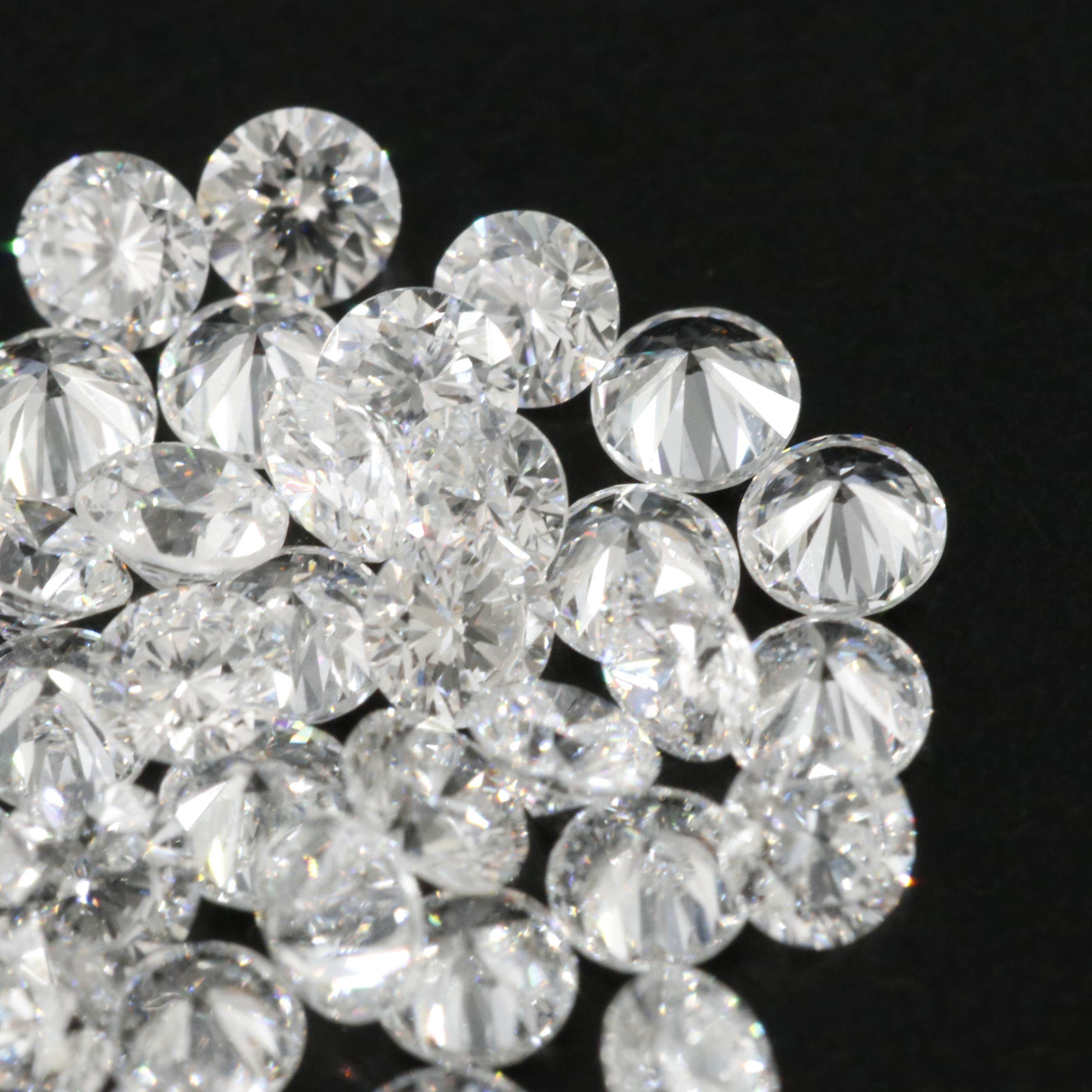 Loose 4.01 CTW Lab Grown Diamonds