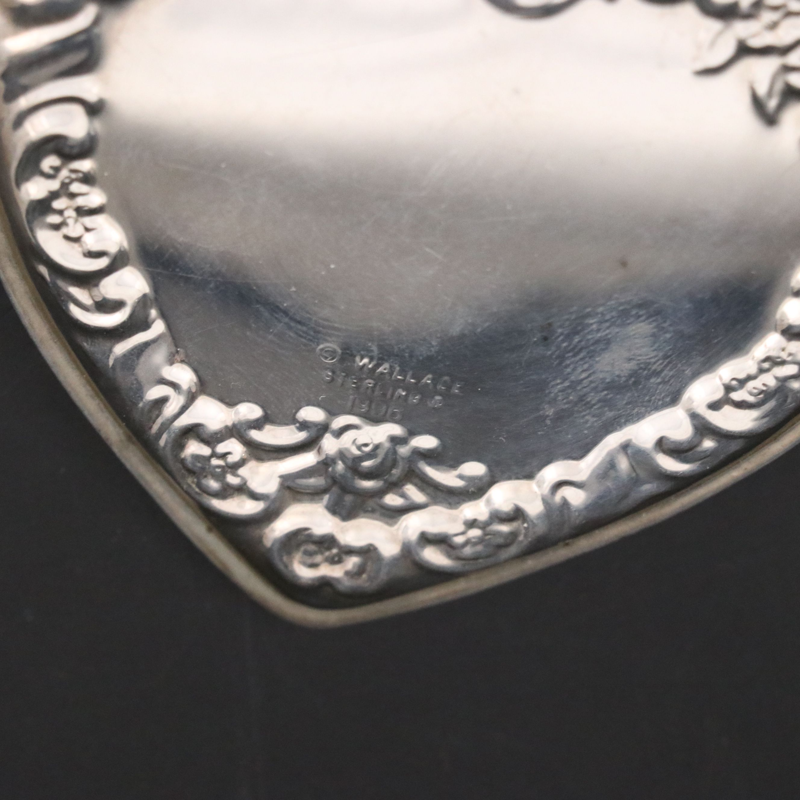 Wallace Sterling Silver Ornament with Vintage Celluloid Shoehorn