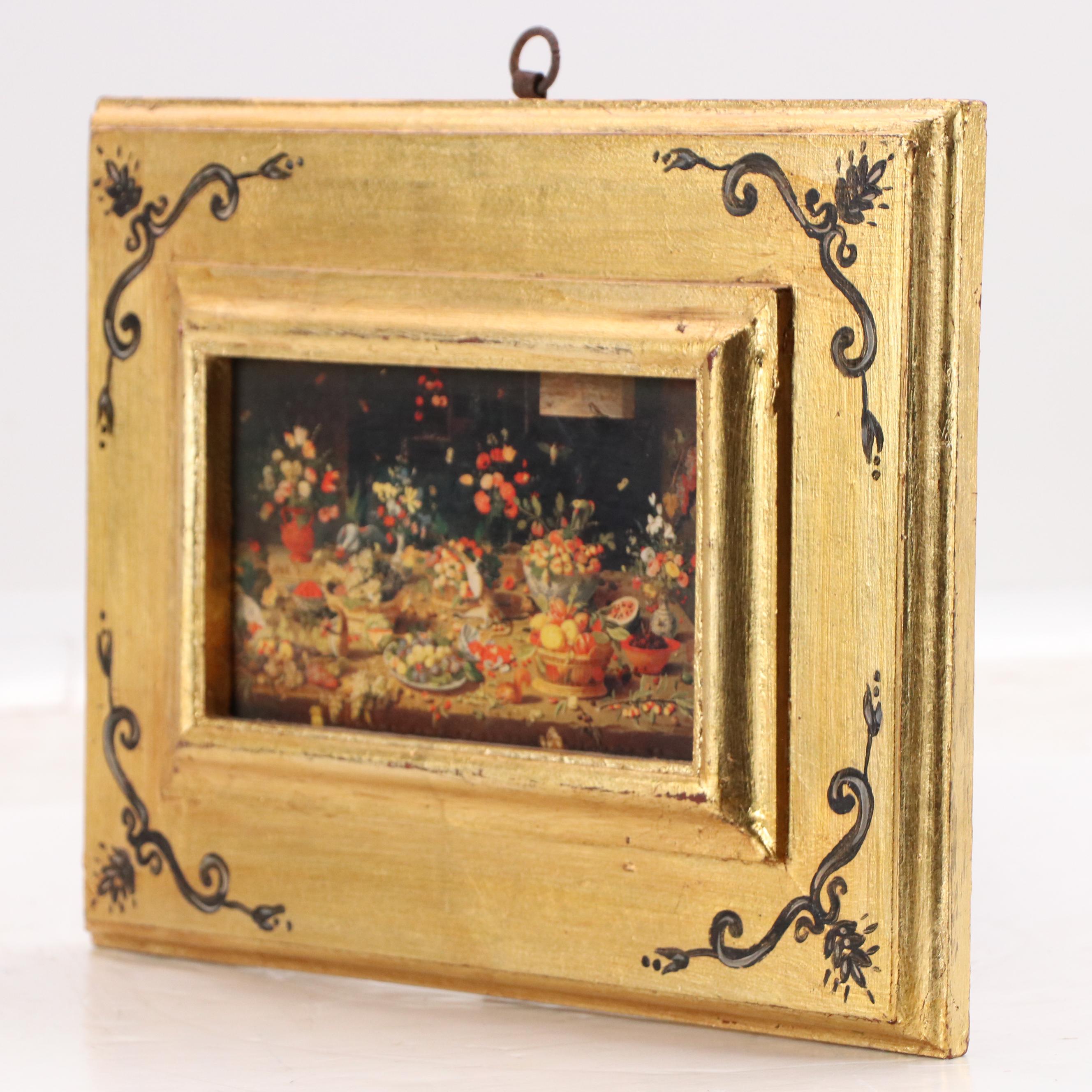 Bottega Tifernate Still Life Photomechanical Reproduction After Jan Van Kessel