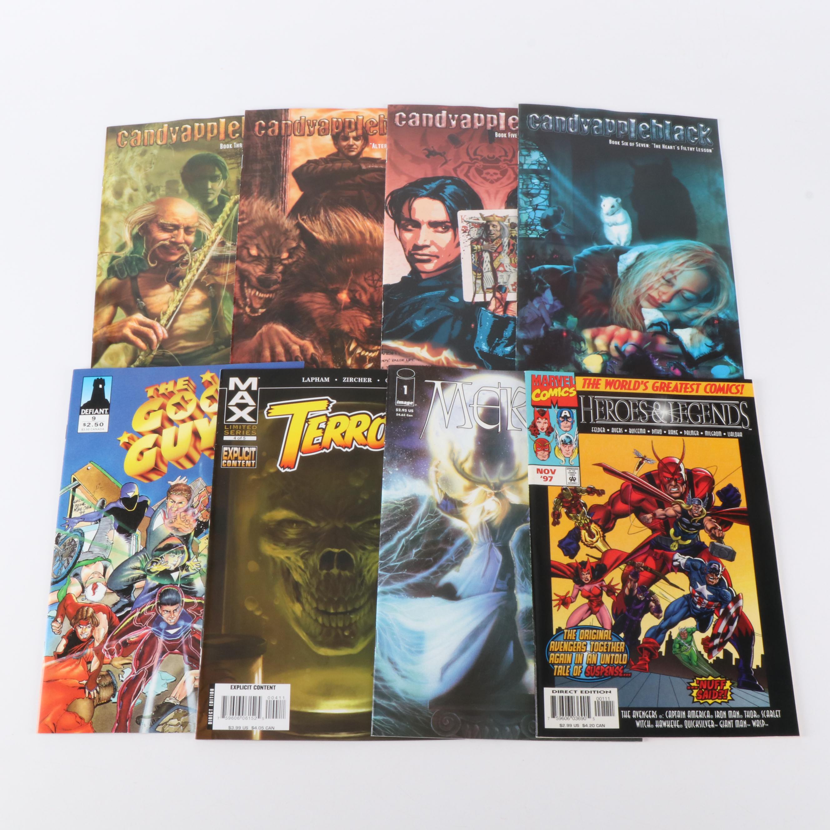 An Assortment of Over 150 Modern Age Comic Books from Various Publishers