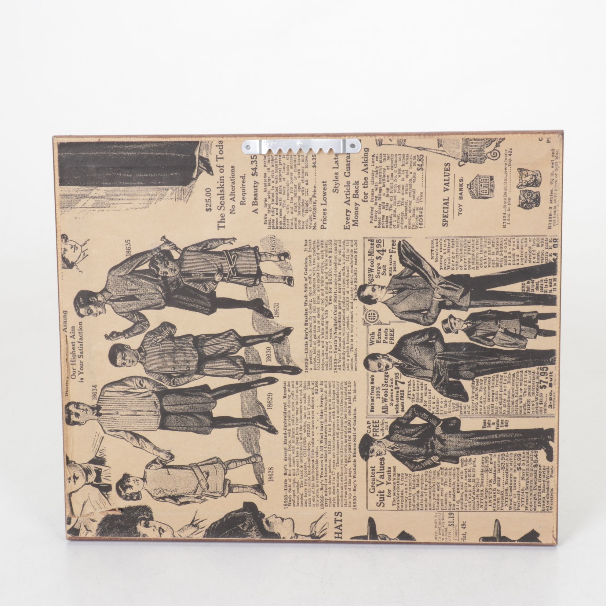 Girard Horological Collage of a Biplane Sculpture, Late 20th Century