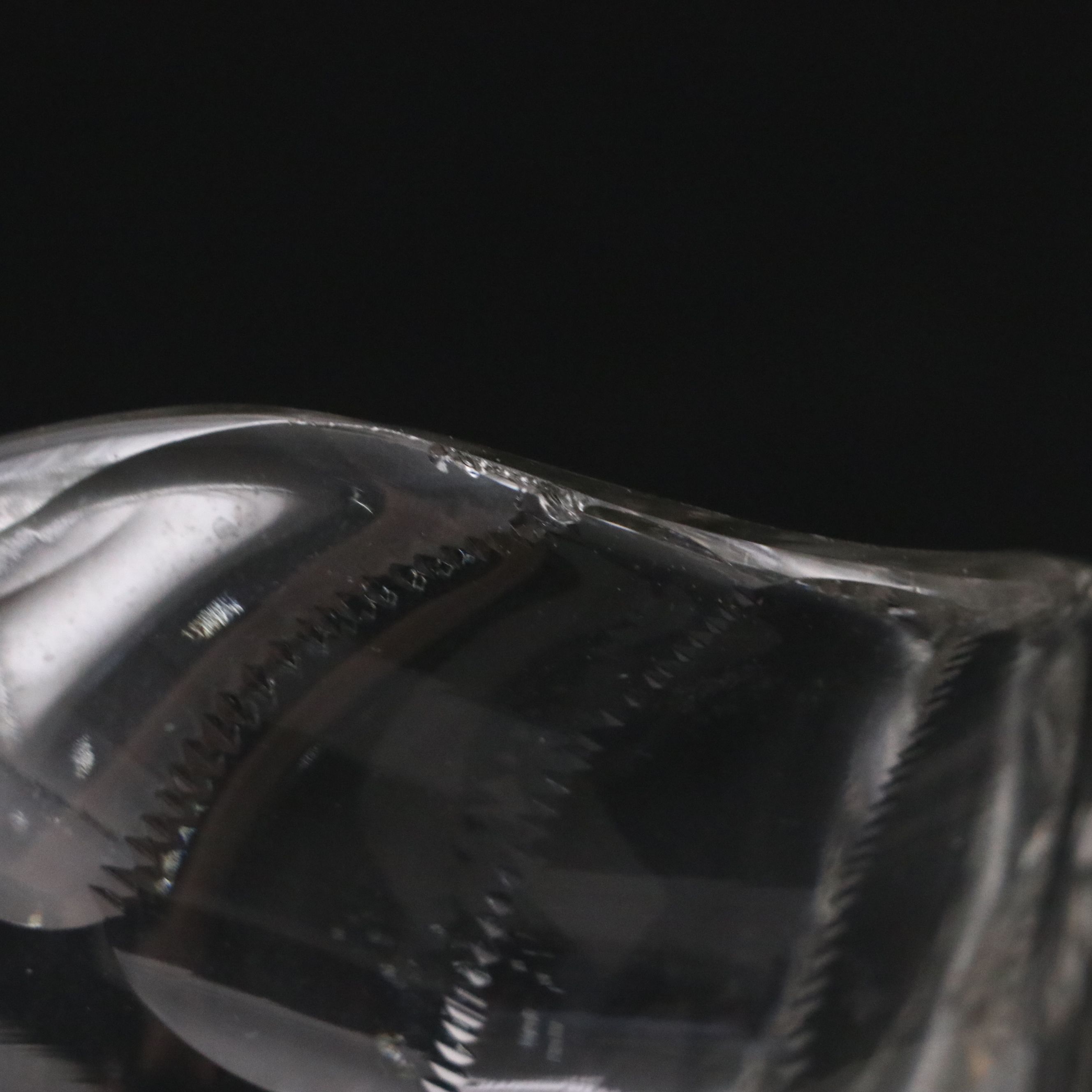 Pair of American Brilliant Cut Pitchers with Sawtooth Rims, 20th Century