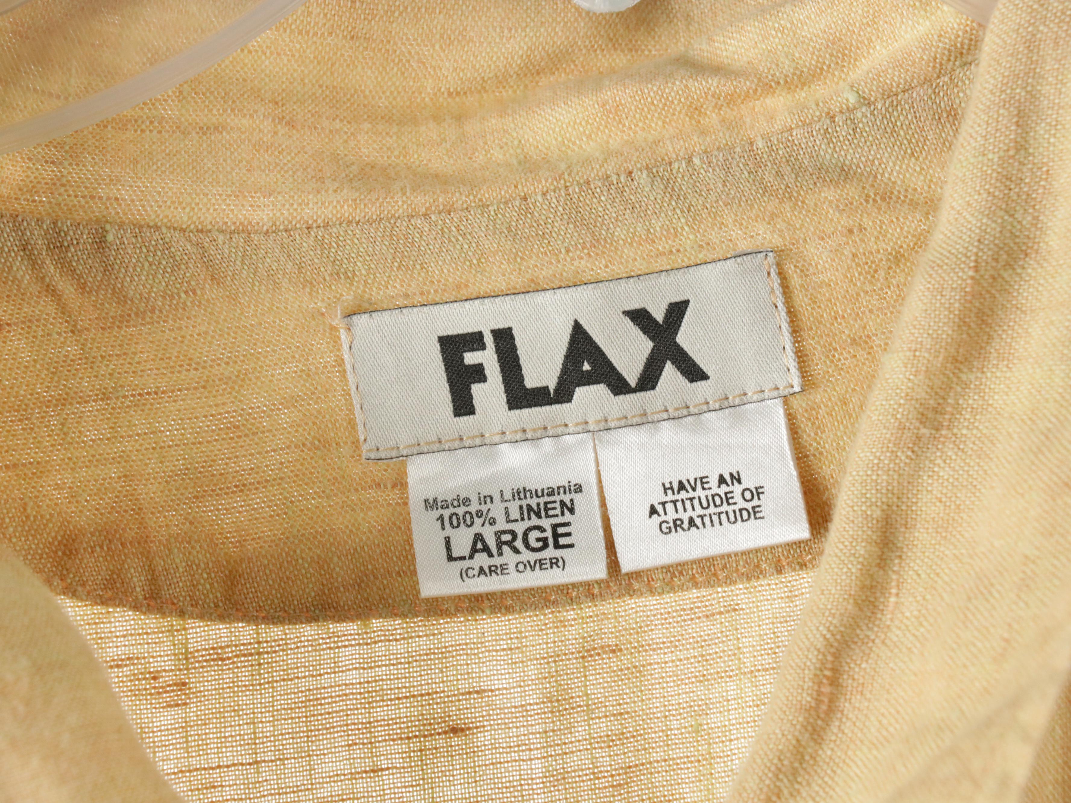 Flax by Jeanne Engelhart Two-Piece Dress Set, Shirts, Sleeveless Tops, and Pants