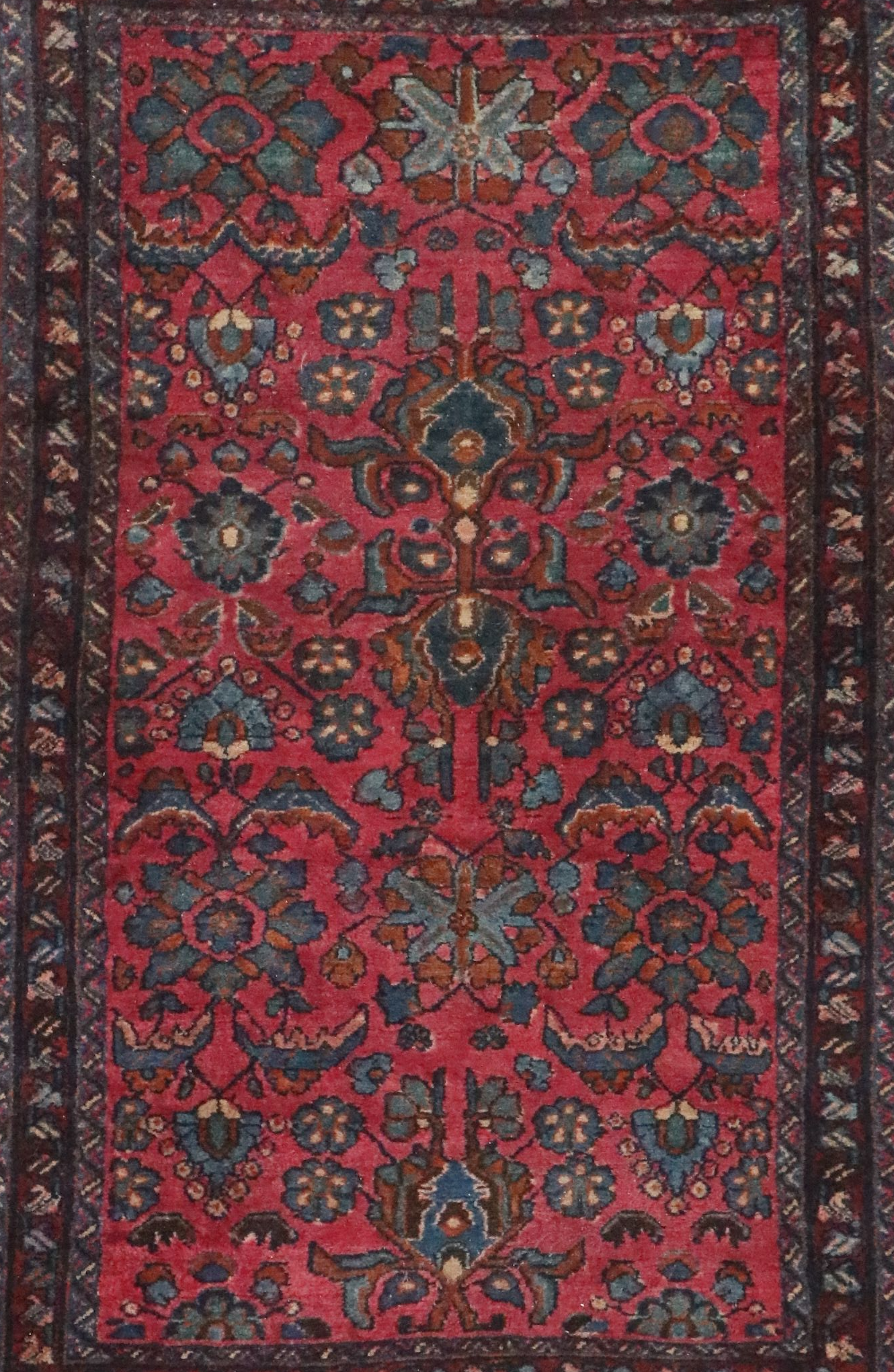 3' x 5' Hand-Knotted Persian Lilihan Area Rug