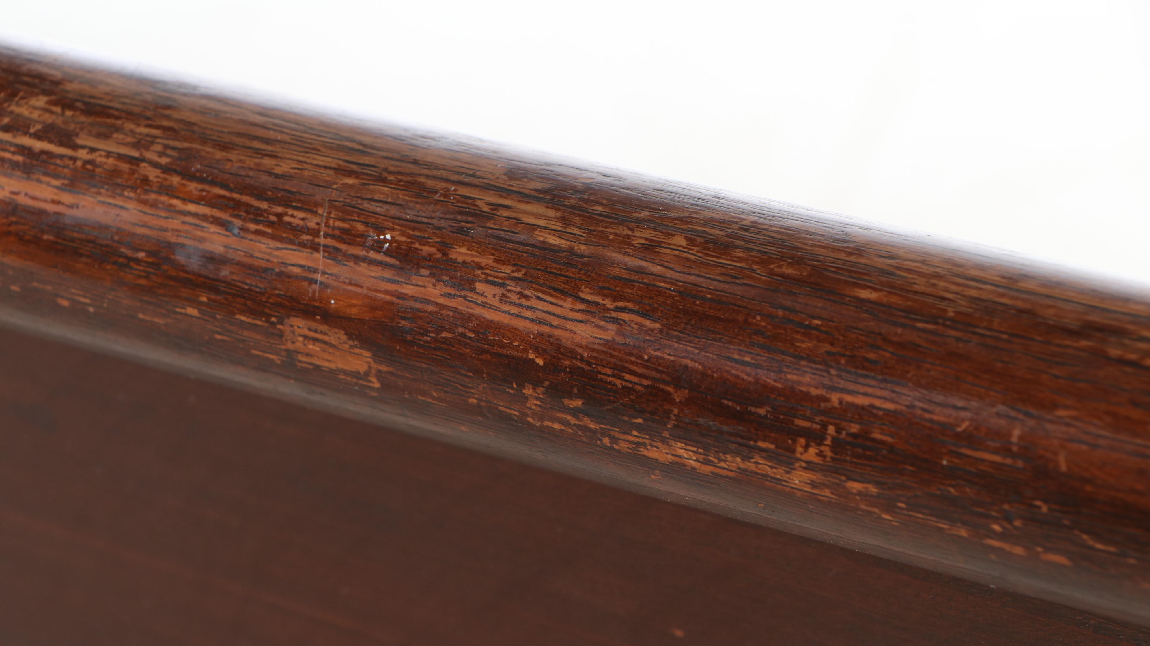 Gothic Style Carved Oak Church Pew, Circa 1920