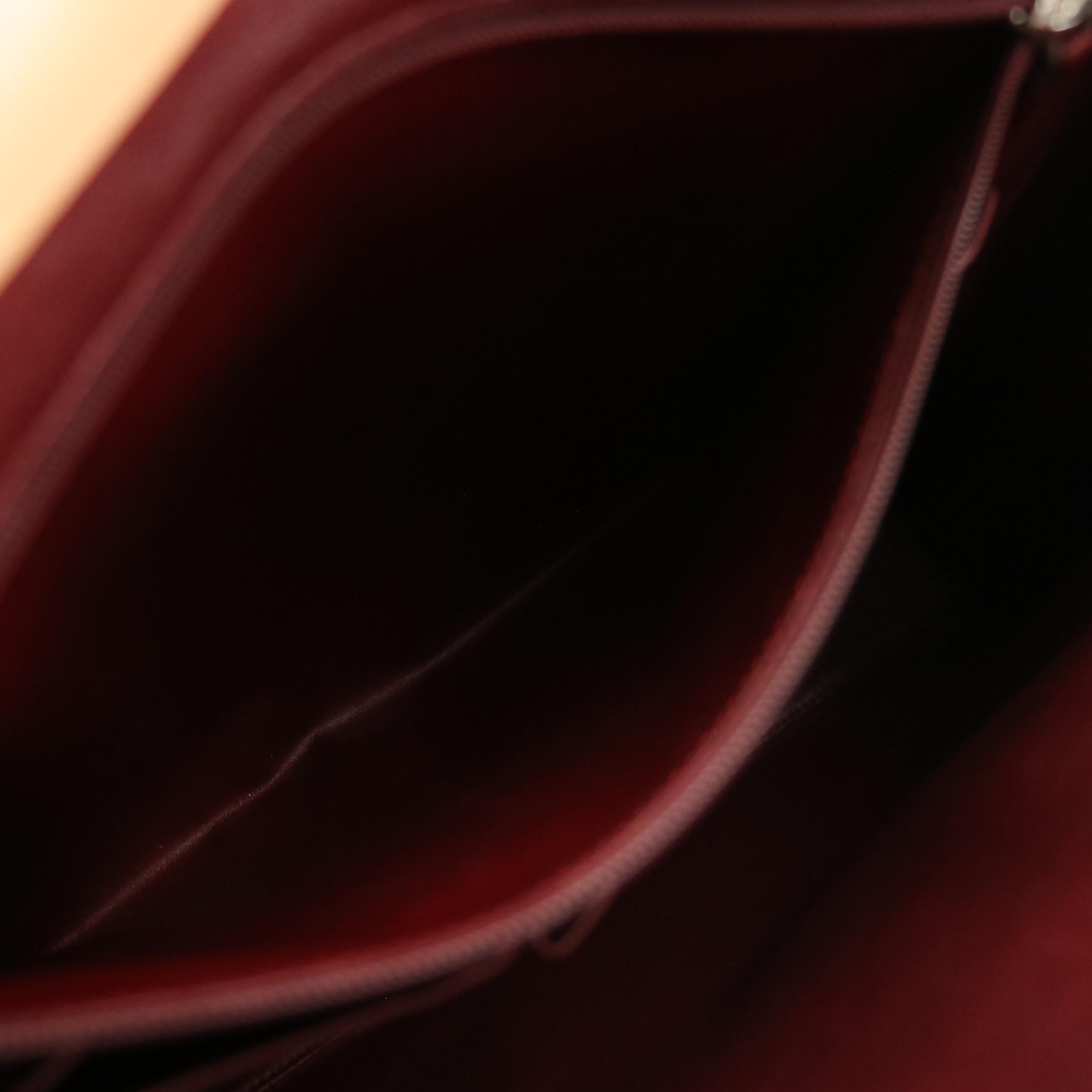 Cartier Shoulder Bag in Beige Calfskin Leather