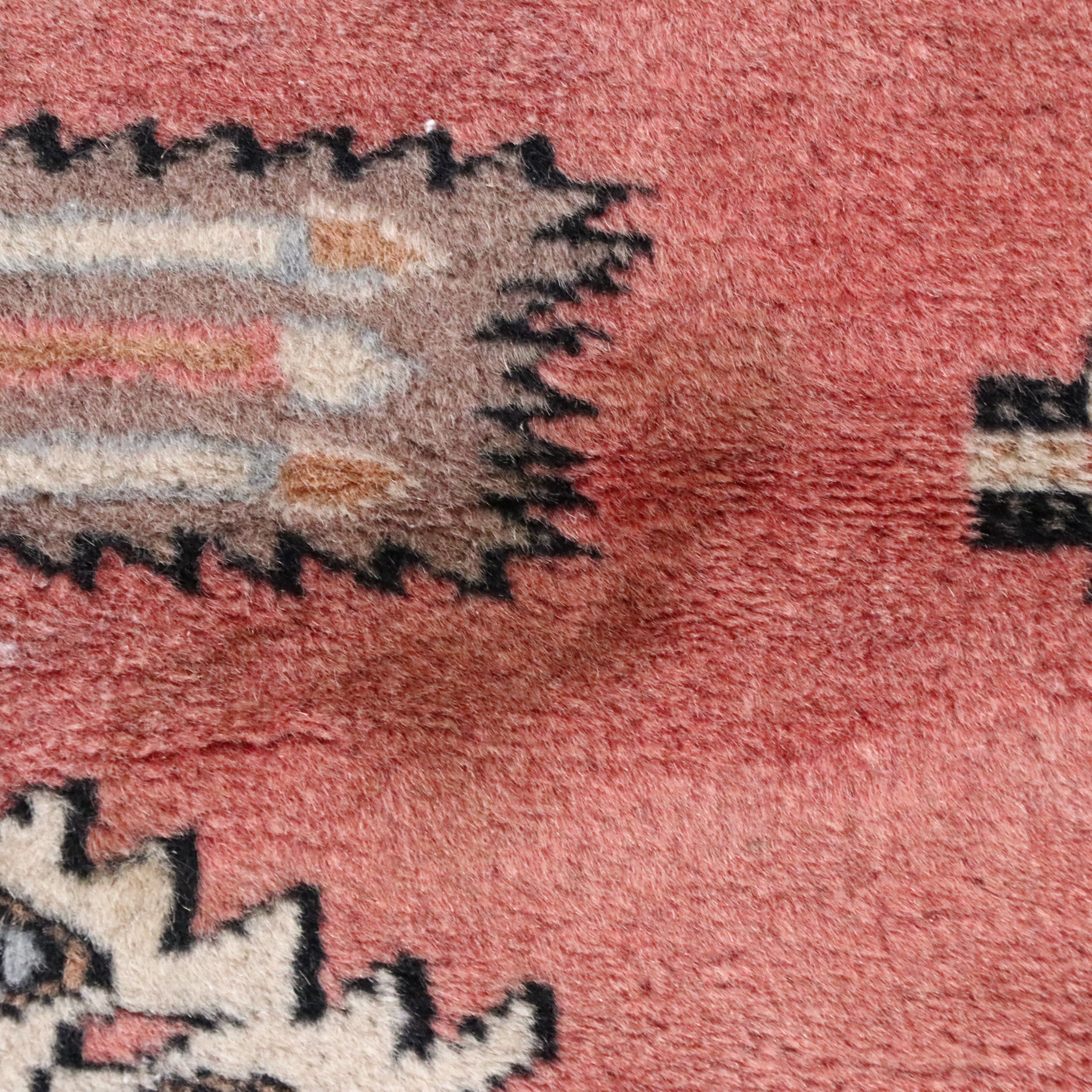 3'1 x 5' Hand-Knotted Pakistani Bokhara Area Rug