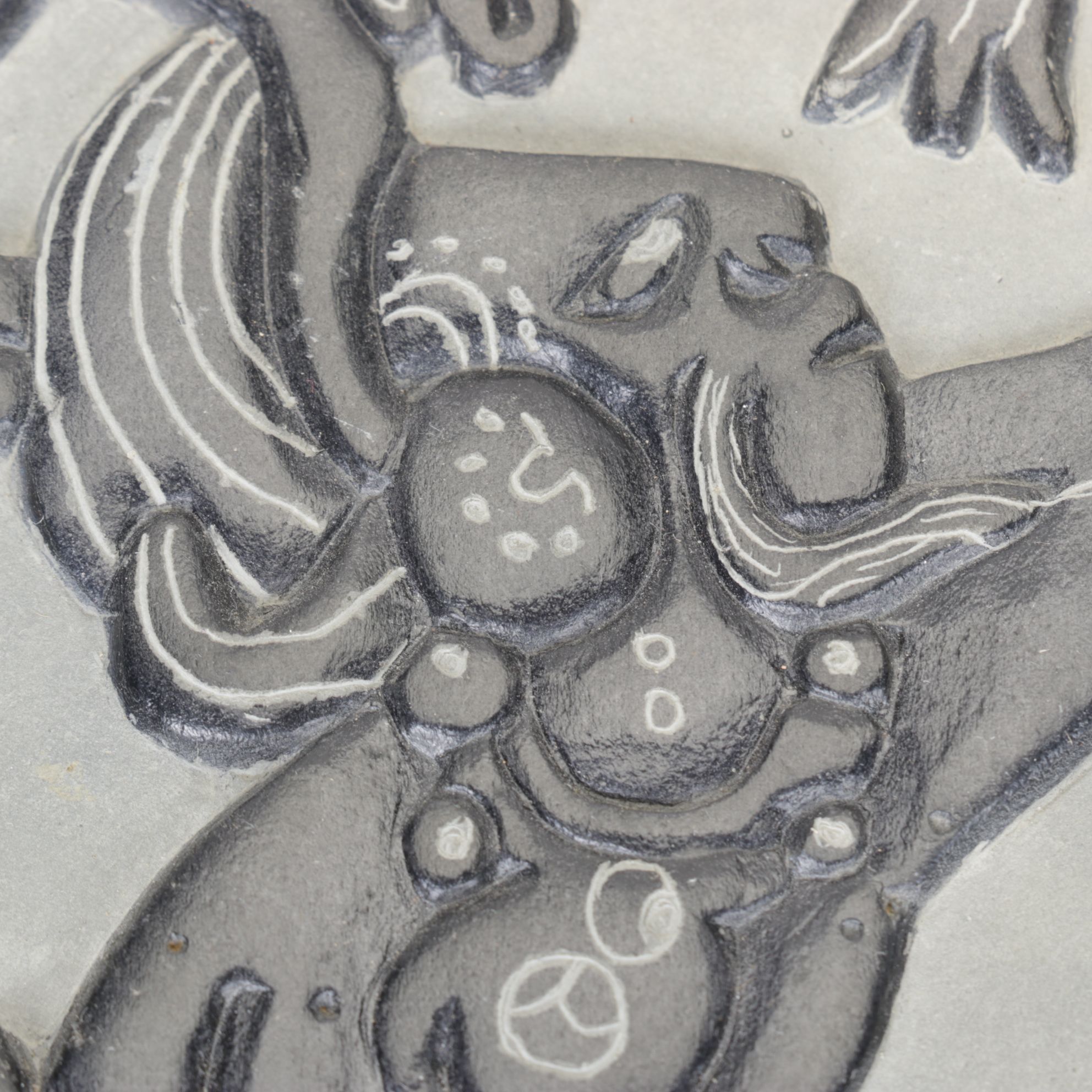 Replica of Aztec Calendar Stone & Dancing Jaguar Warrior