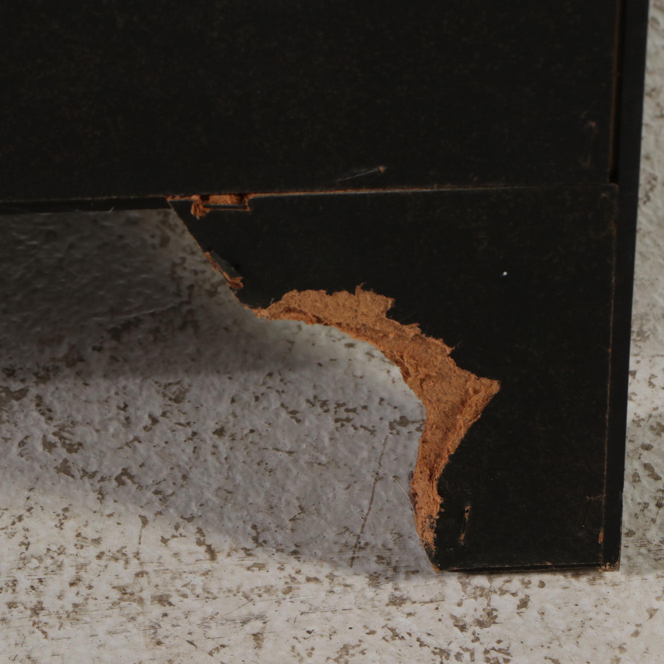 Lambert Hitchcock Stencil-Decorated and Parcel-Painted Four-Drawer Chest