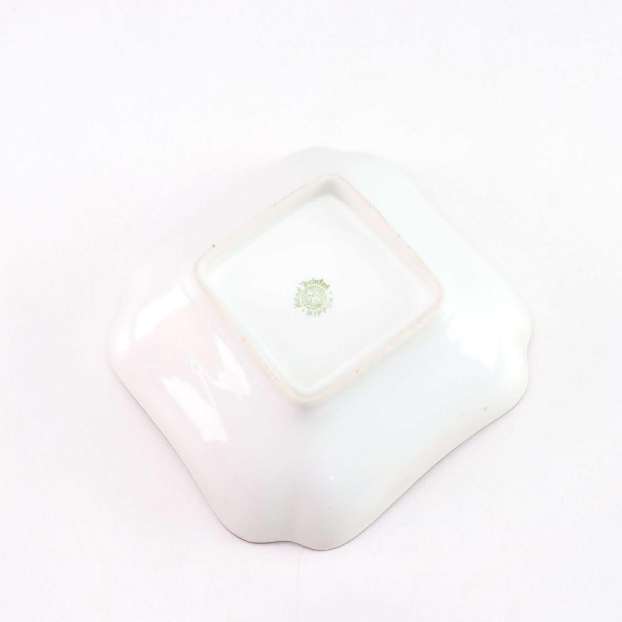 Hand-Painted Wooden Pen Box, Hoosier Glass Red Vase, Nippon Bowl & More