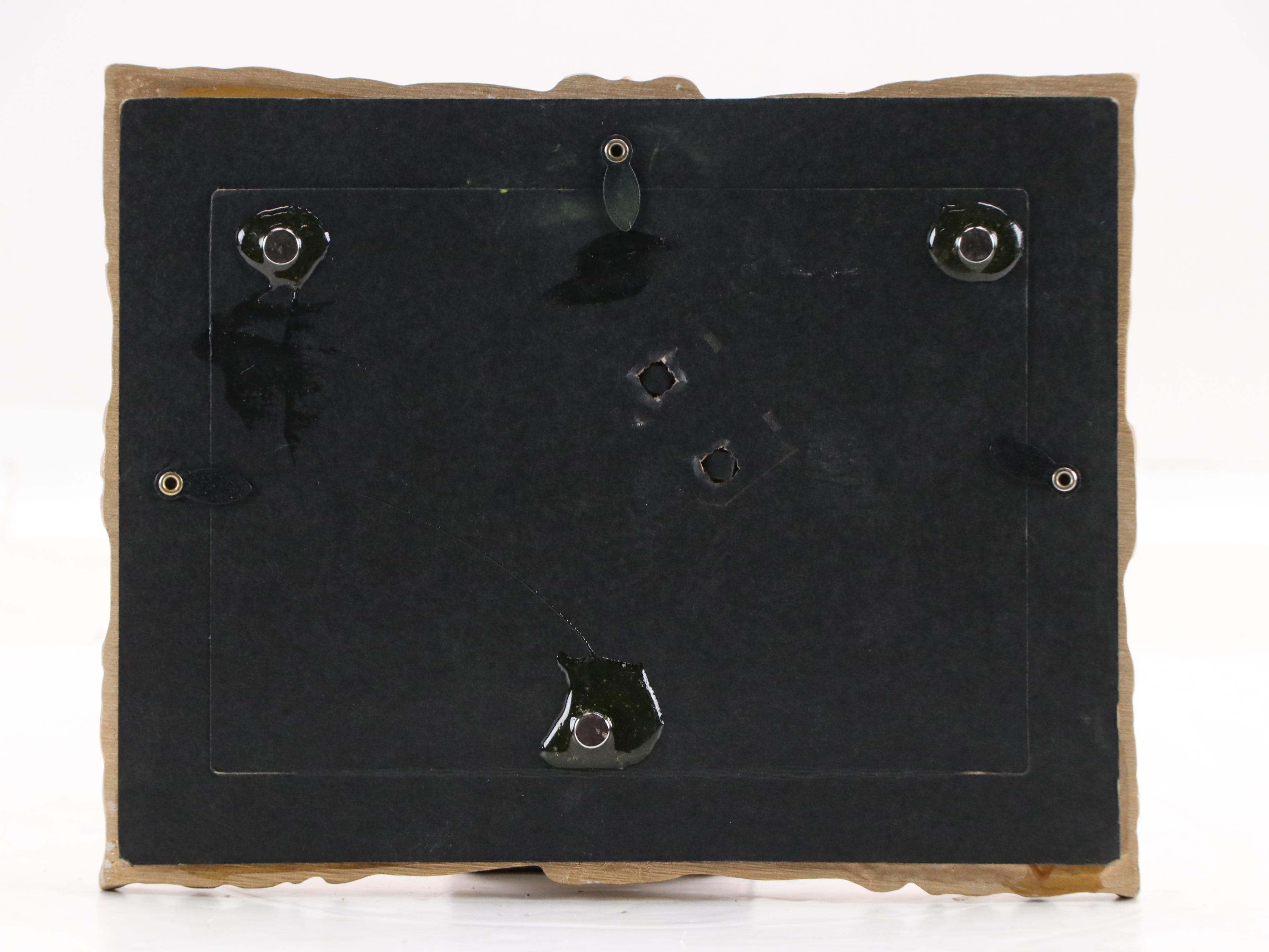 Julia Herrero-Utiasheva Miniature Impasto Oil Painting "Lavender Landscape"