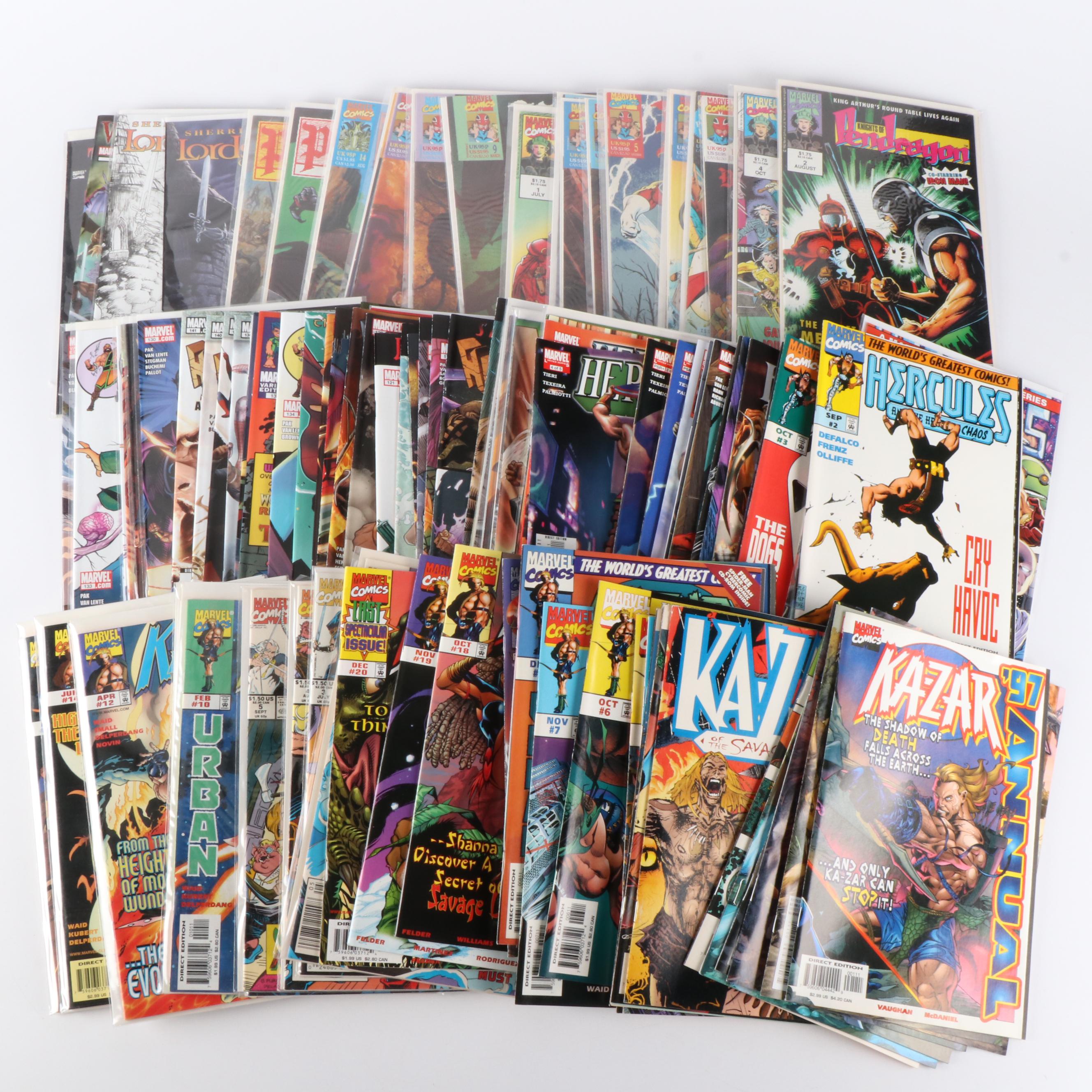Over 150 Various Modern Age Marvel Comic Books