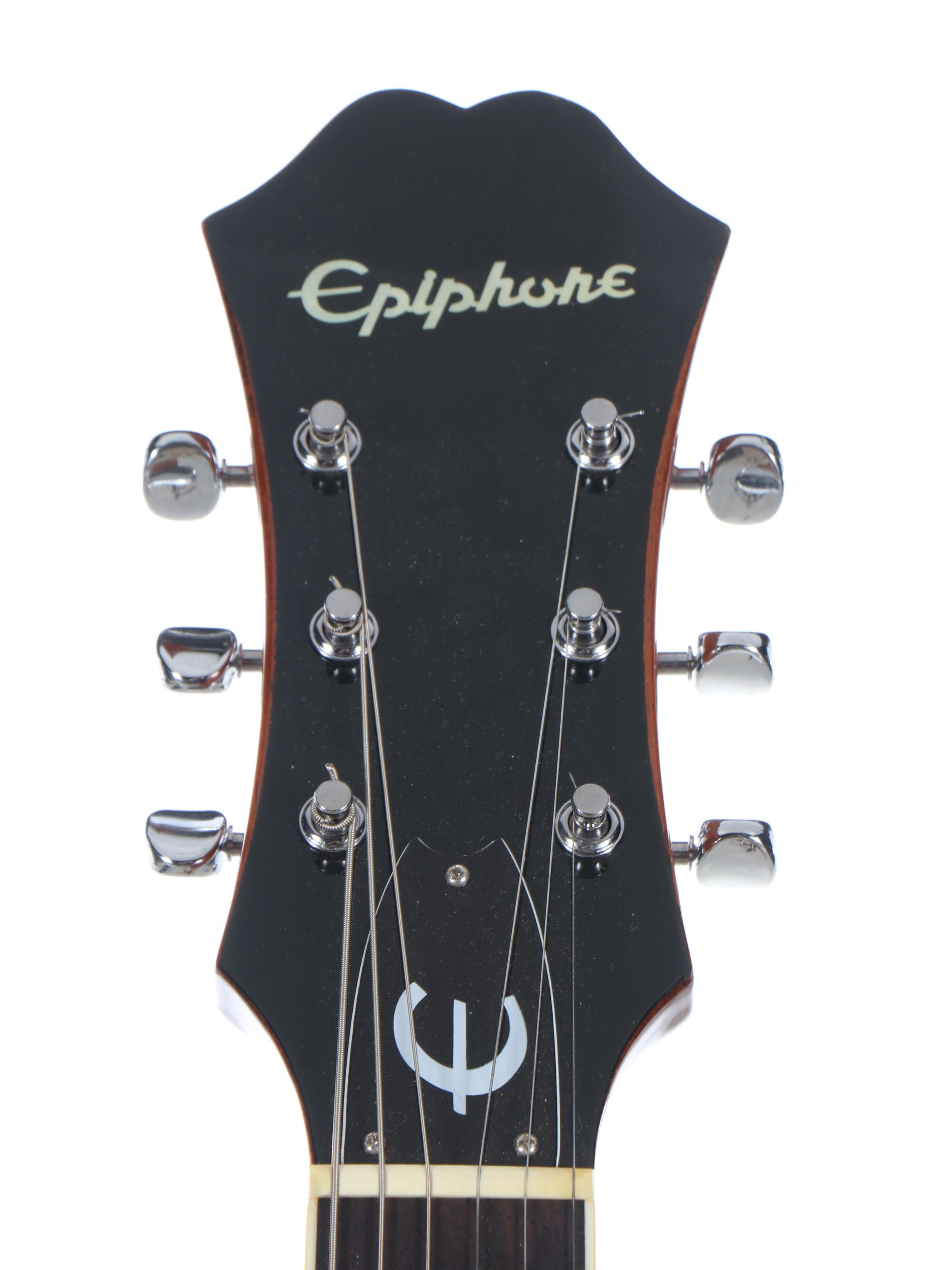 Epiphone Casino Natural Finish Hollowbody Electric Guitar, 2001