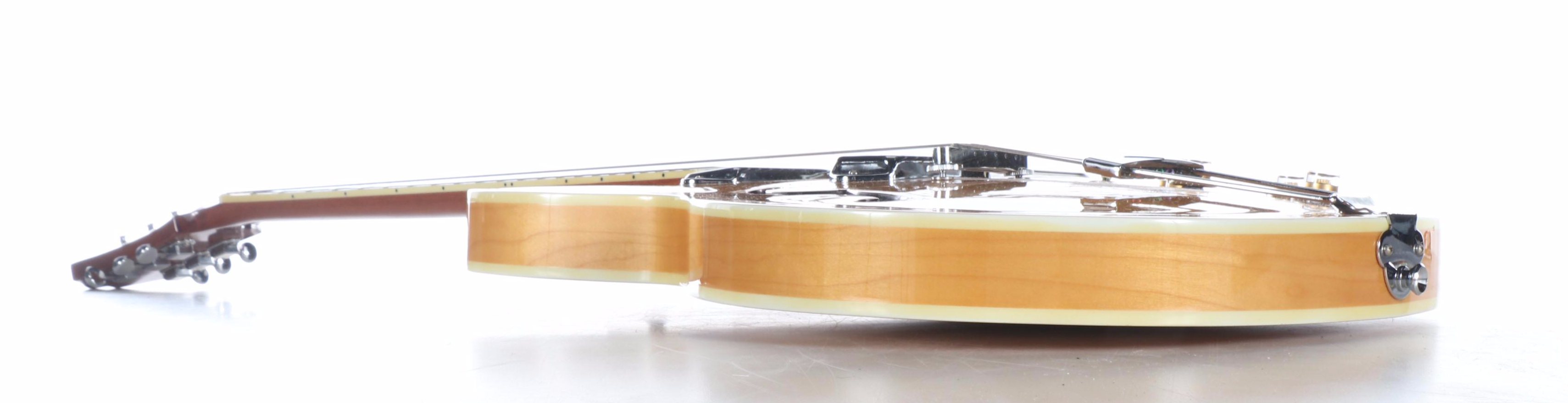 Epiphone Casino Natural Finish Hollowbody Electric Guitar, 2001