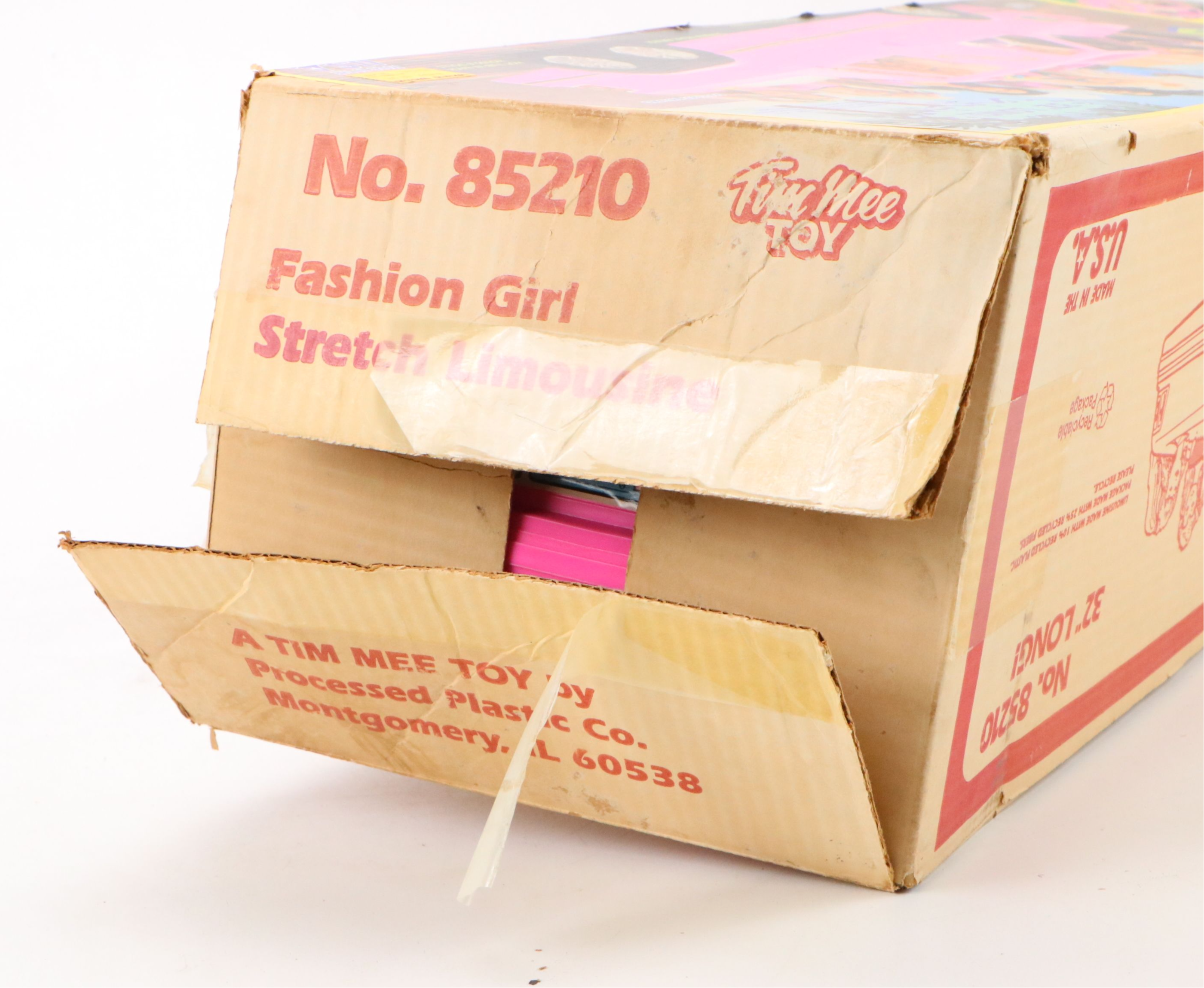 Fashion Girl Stretch Limousine and Hot Tub with Barbie and More Doll Accessories