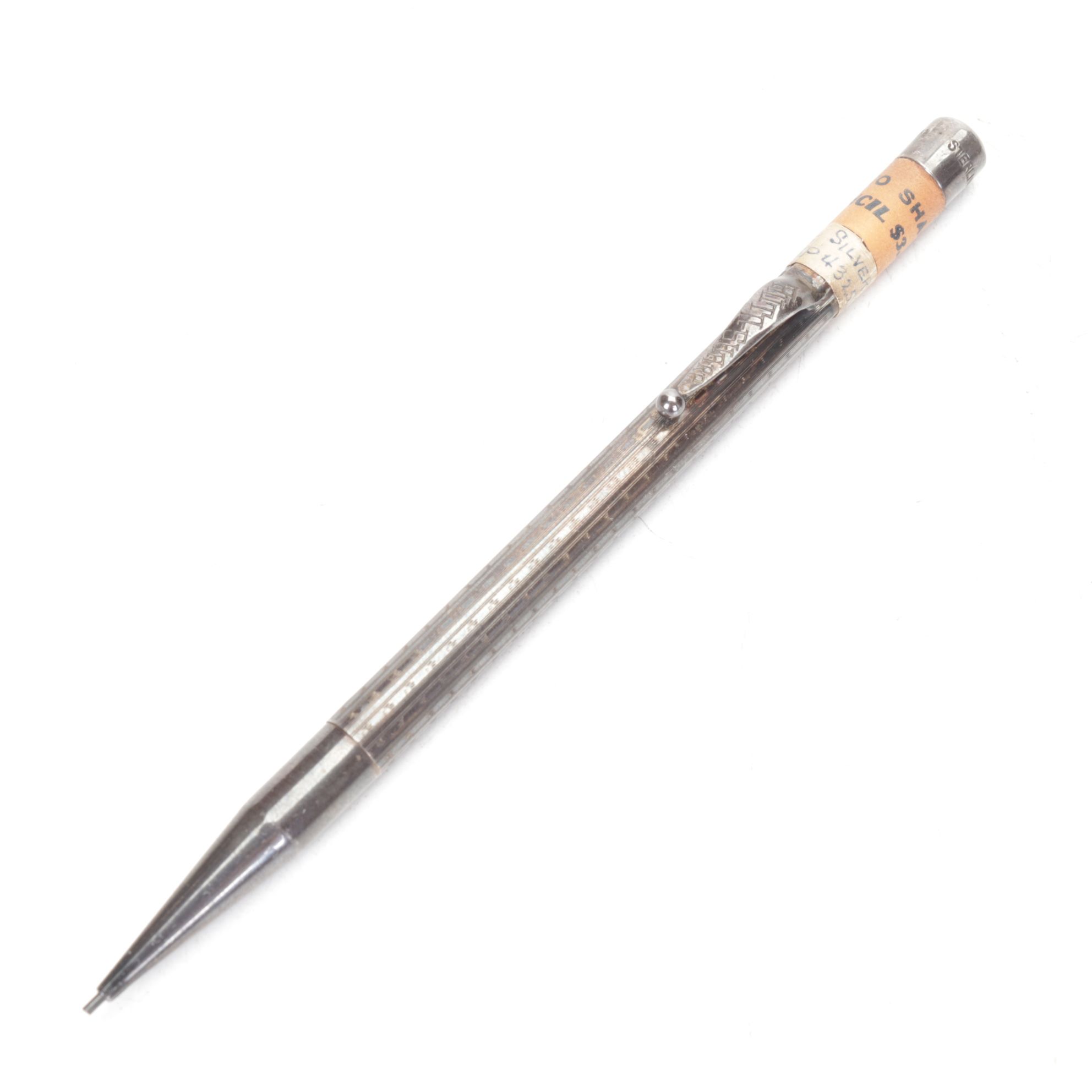 Diamond Point "Auto-Sharp" Sterling Silver Mechanical Pencil