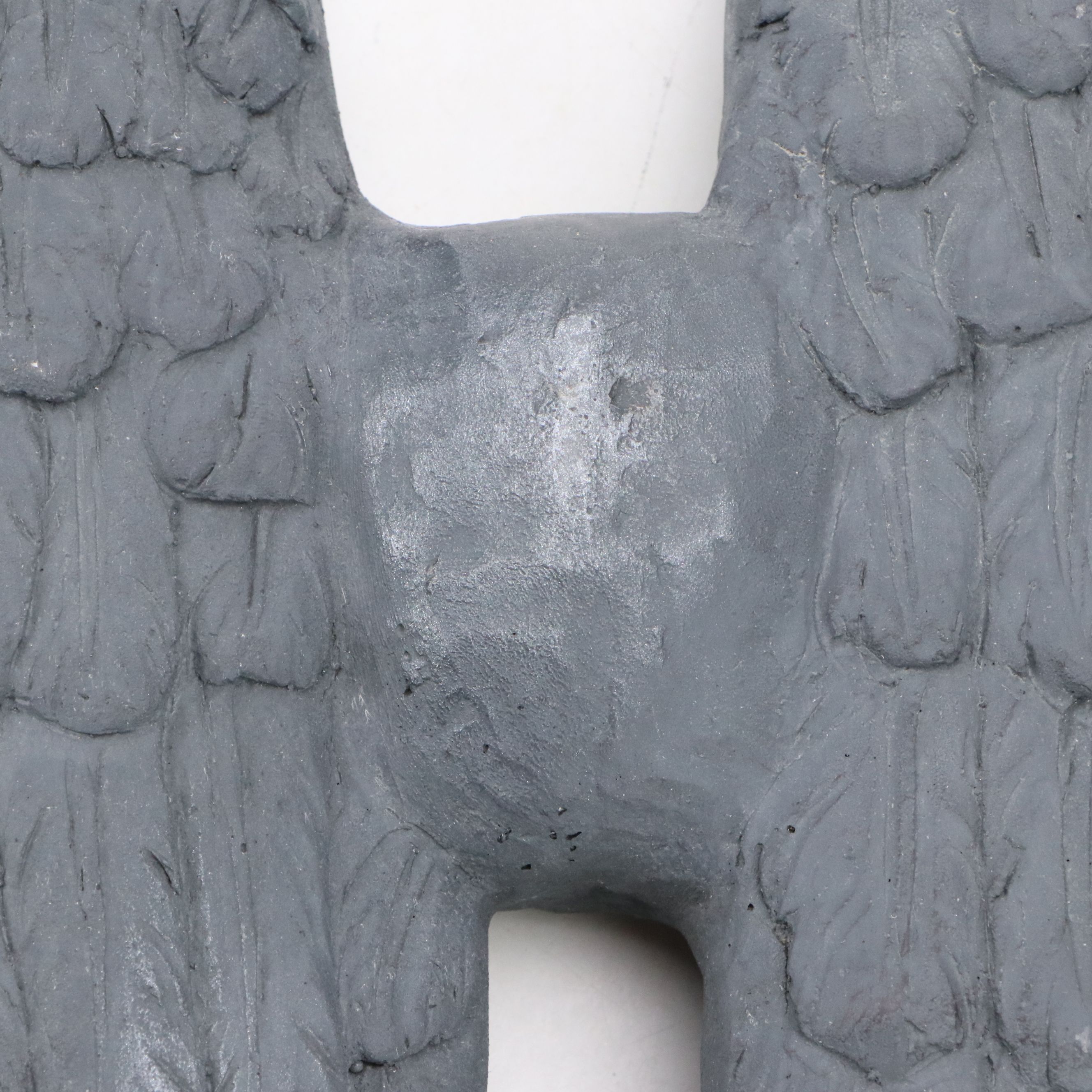 Black Ceramic Angel Wing Wall Décor