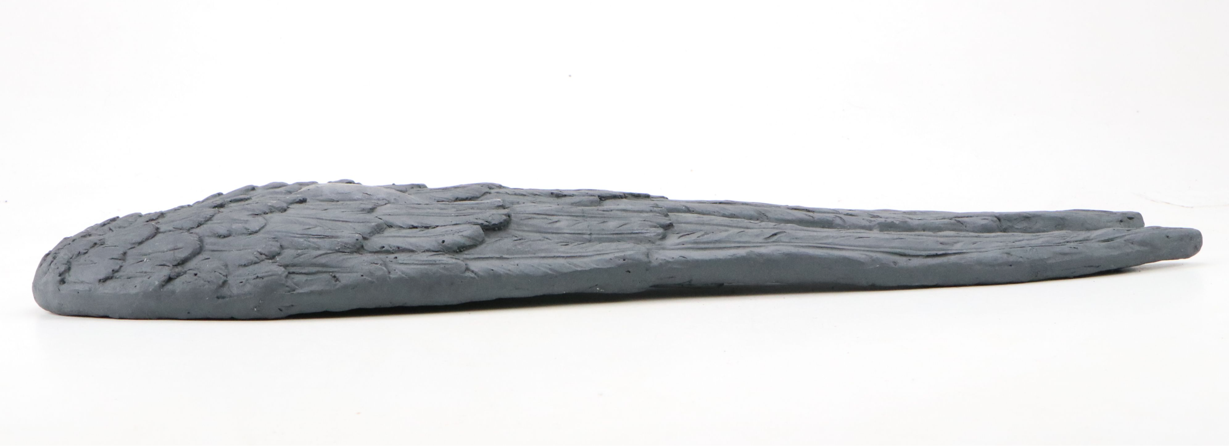 Black Ceramic Angel Wing Wall Décor