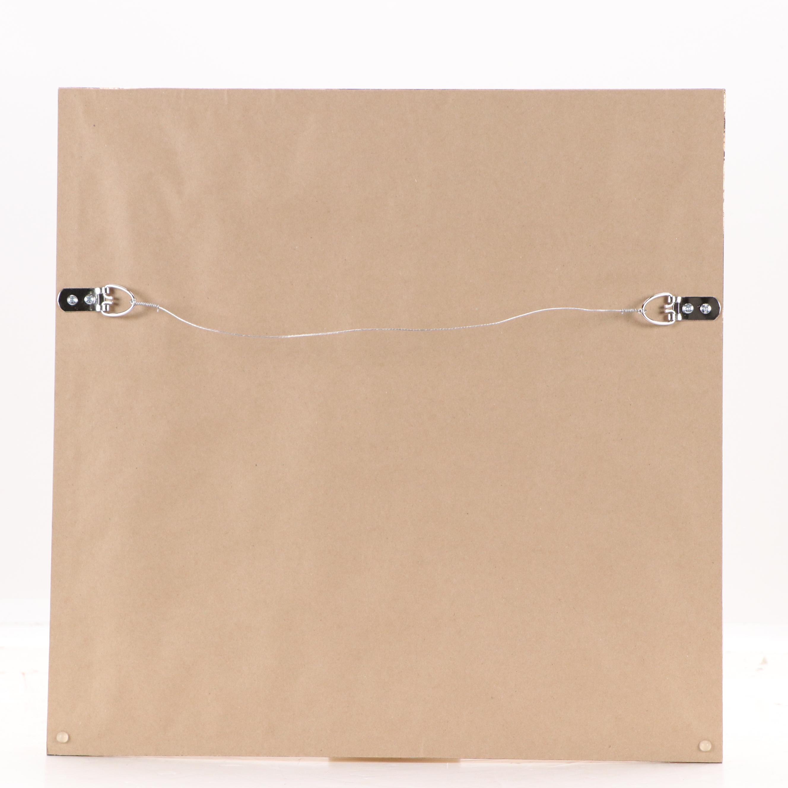 William Hammer Dock Scene Oil Painting, 21st Century