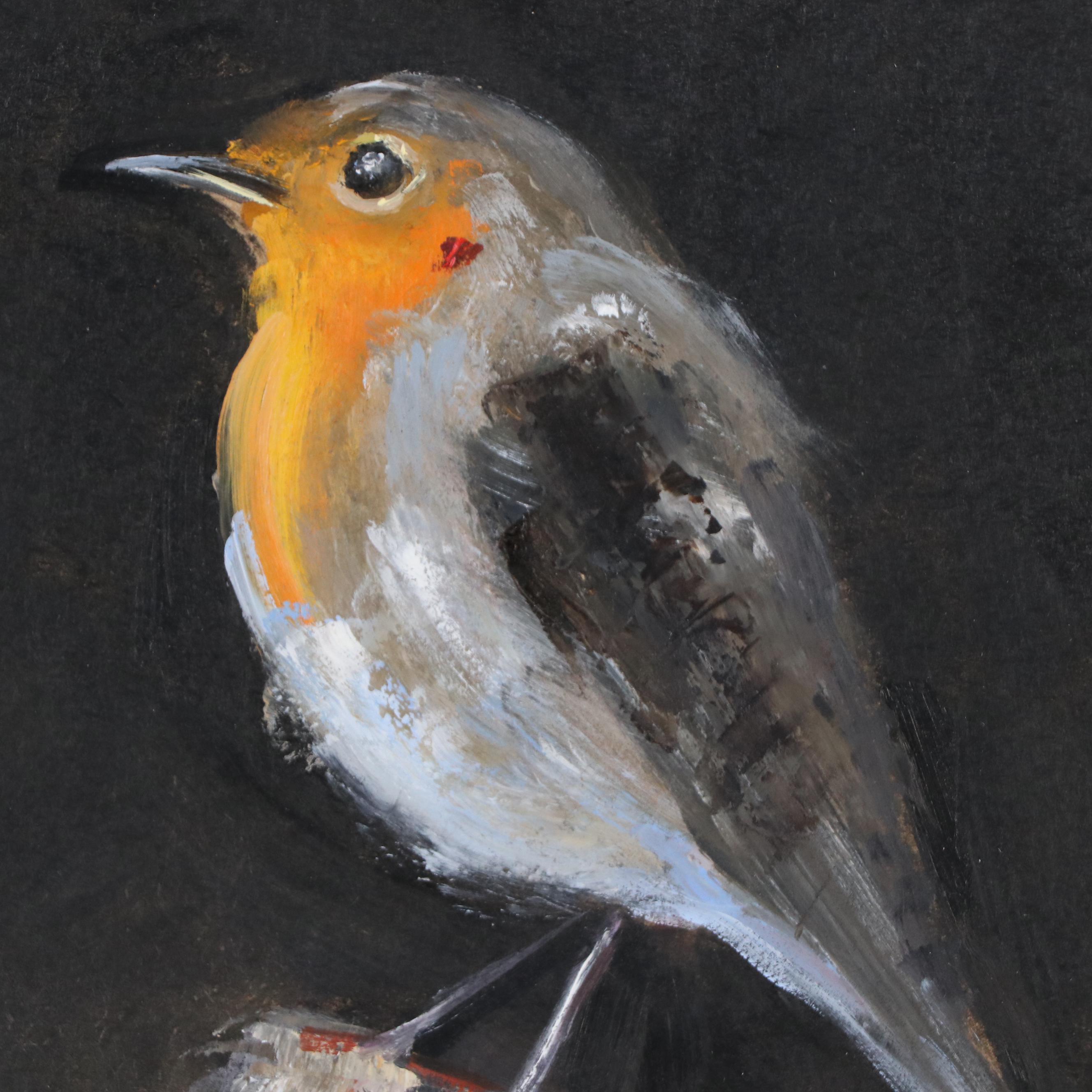 Natalia Demenko Oil Painting of Bird, 21st Century