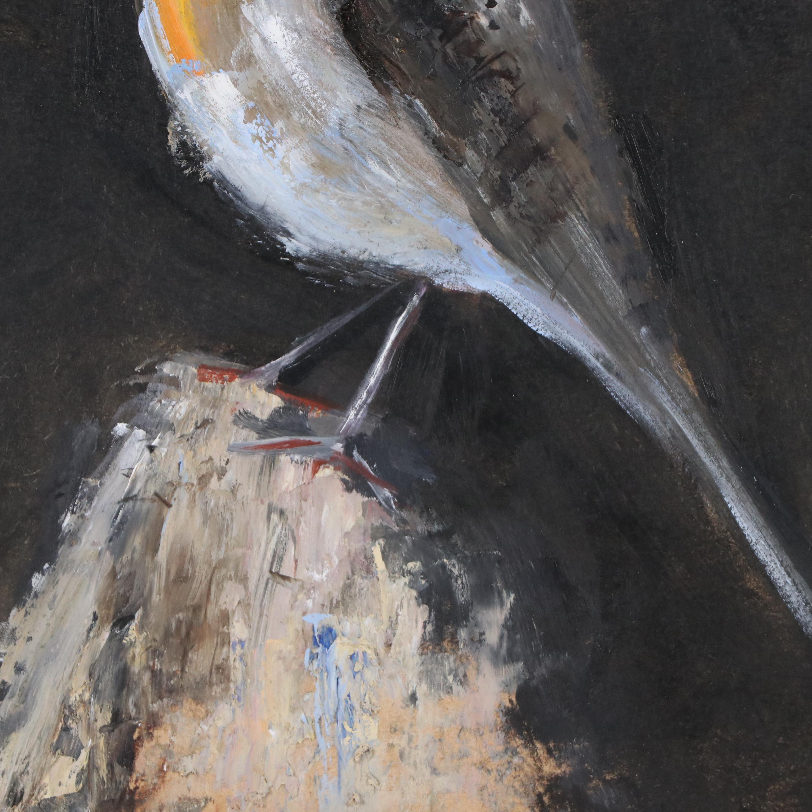 Natalia Demenko Oil Painting of Bird, 21st Century