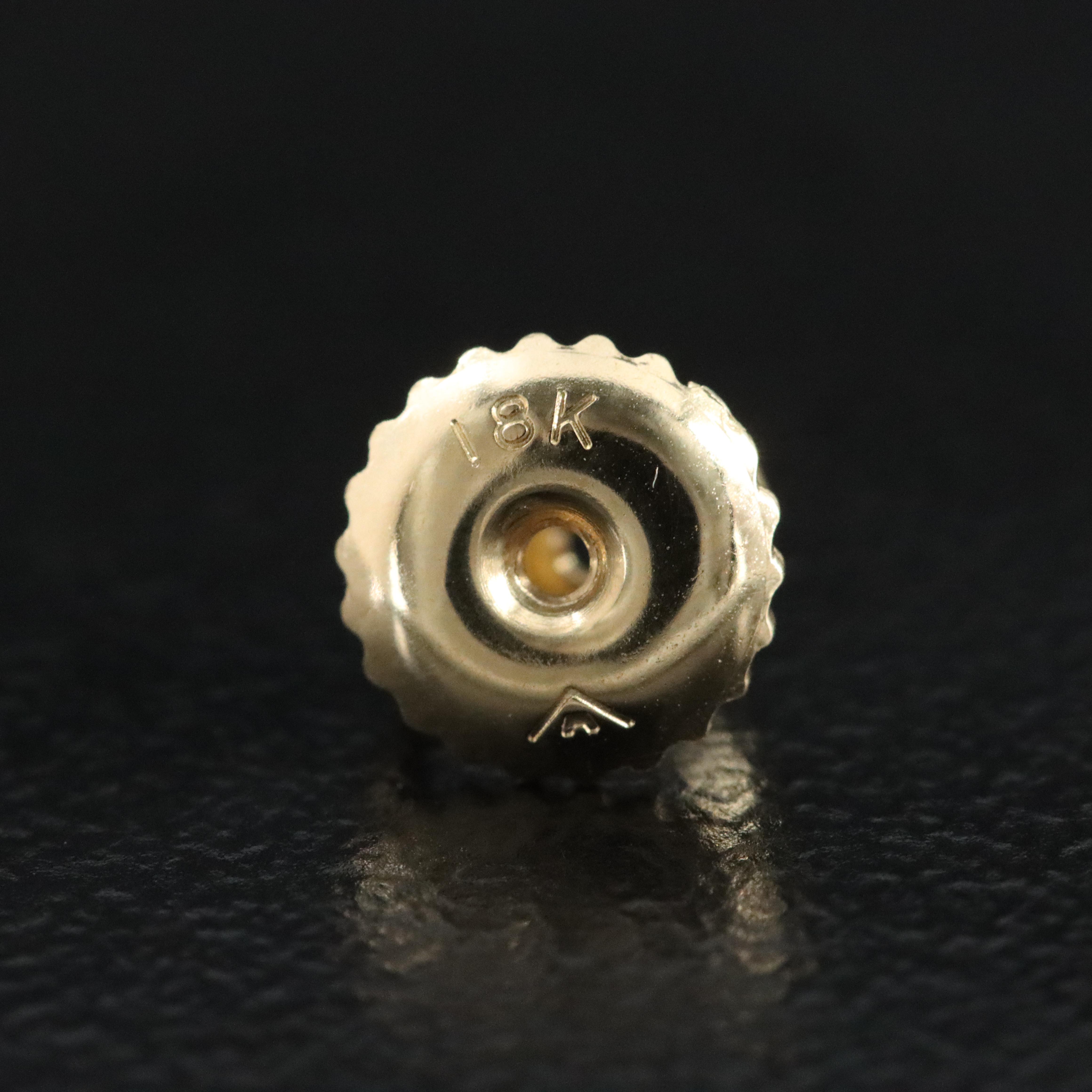 18K 3.02 CTW Lab Grown Diamond Earrings with IGI Jewelry Report