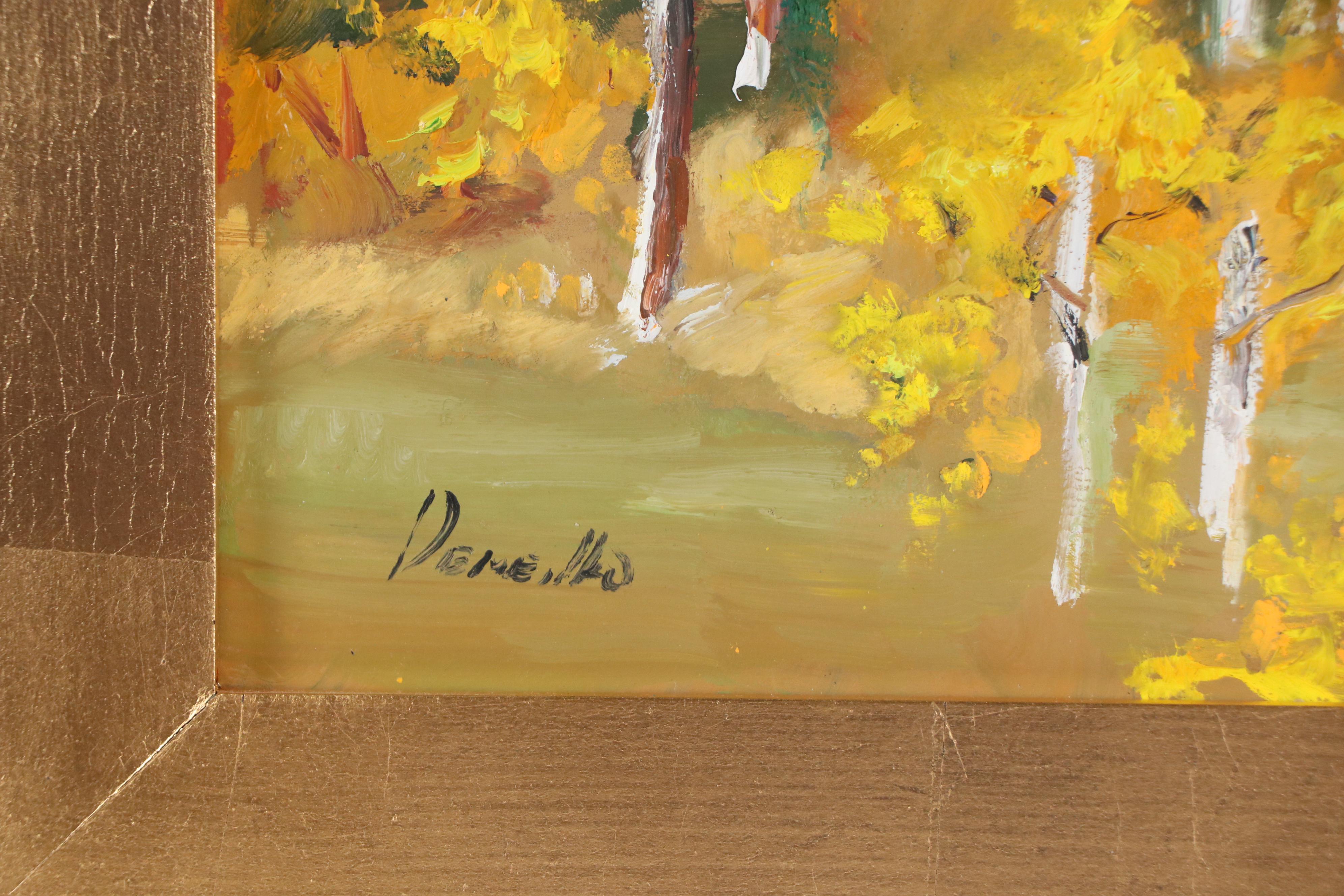 Natalia Demenko Forest Landscape Oil Painting, 21st Century