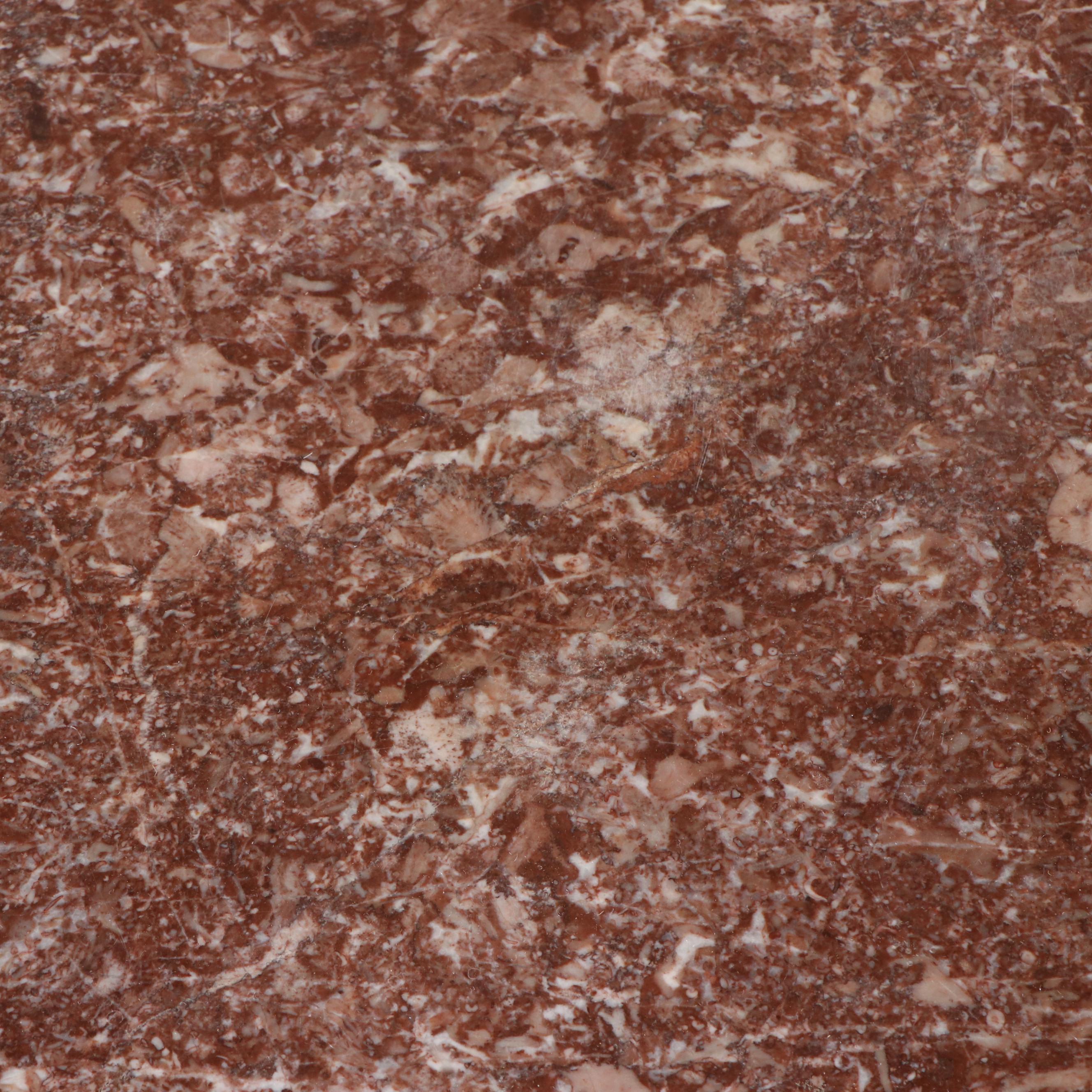 Victorian Pink Marble Top Mahogany Washstand, Late 19th/Early 20th Century