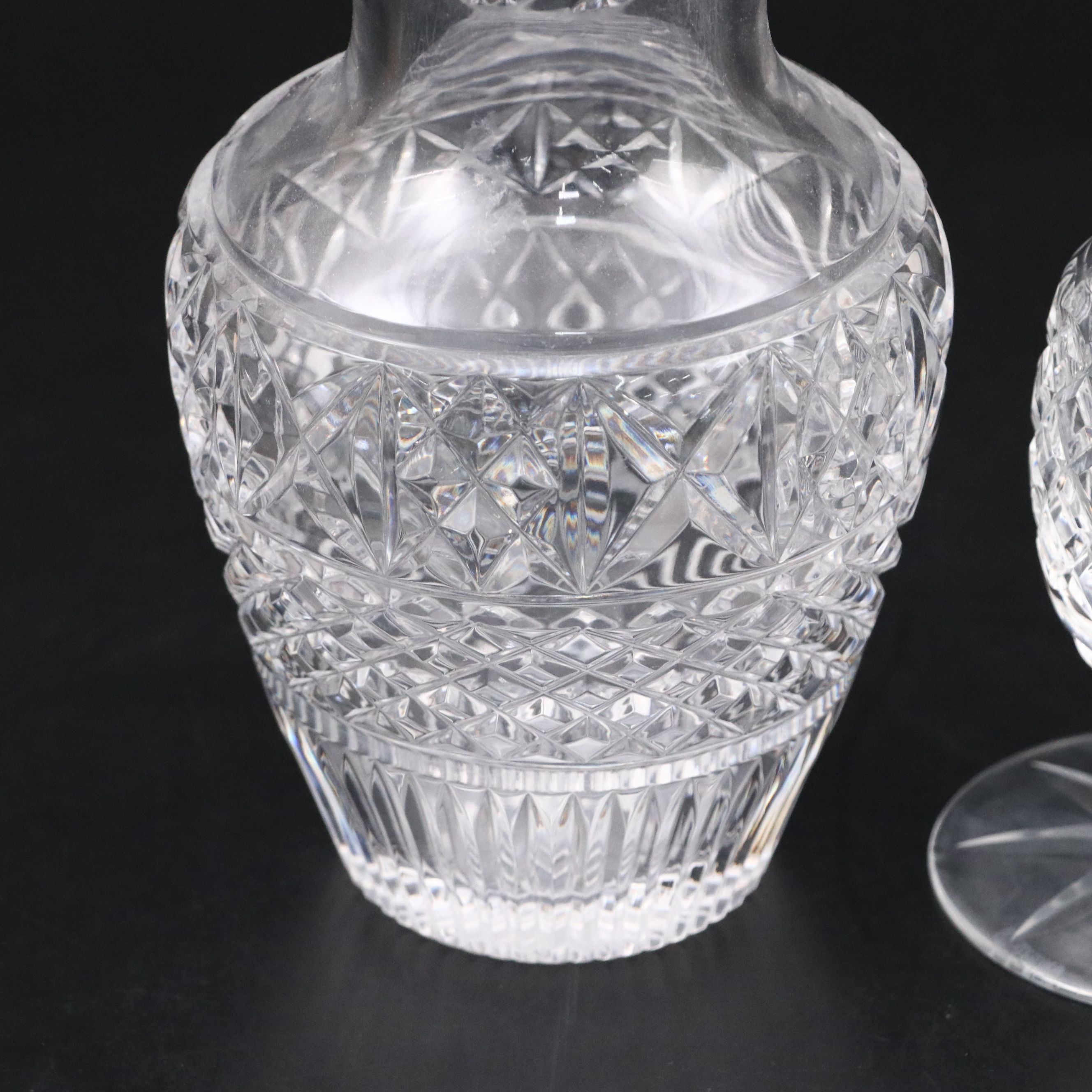 Waterford Crystal Vase, Bud Vase, Bowl, and Irish Coffee Glass