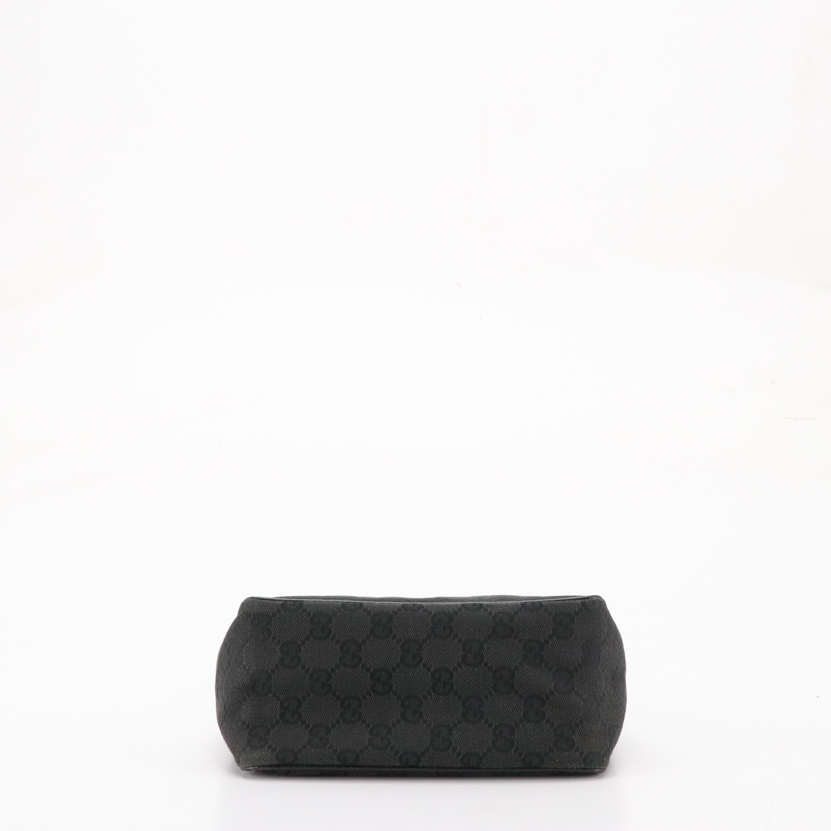Gucci Mini Handbag in Black GG Canvas