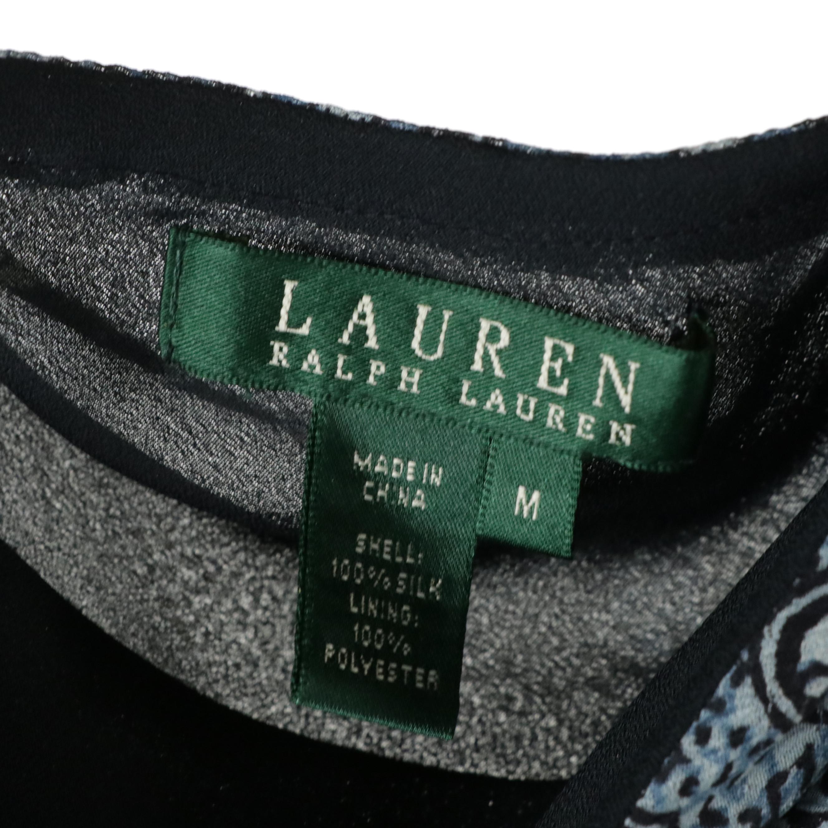 Lauren by Ralph Lauren Knit Sweaters, Sleeveless Tops, and Printed Silk Skirt