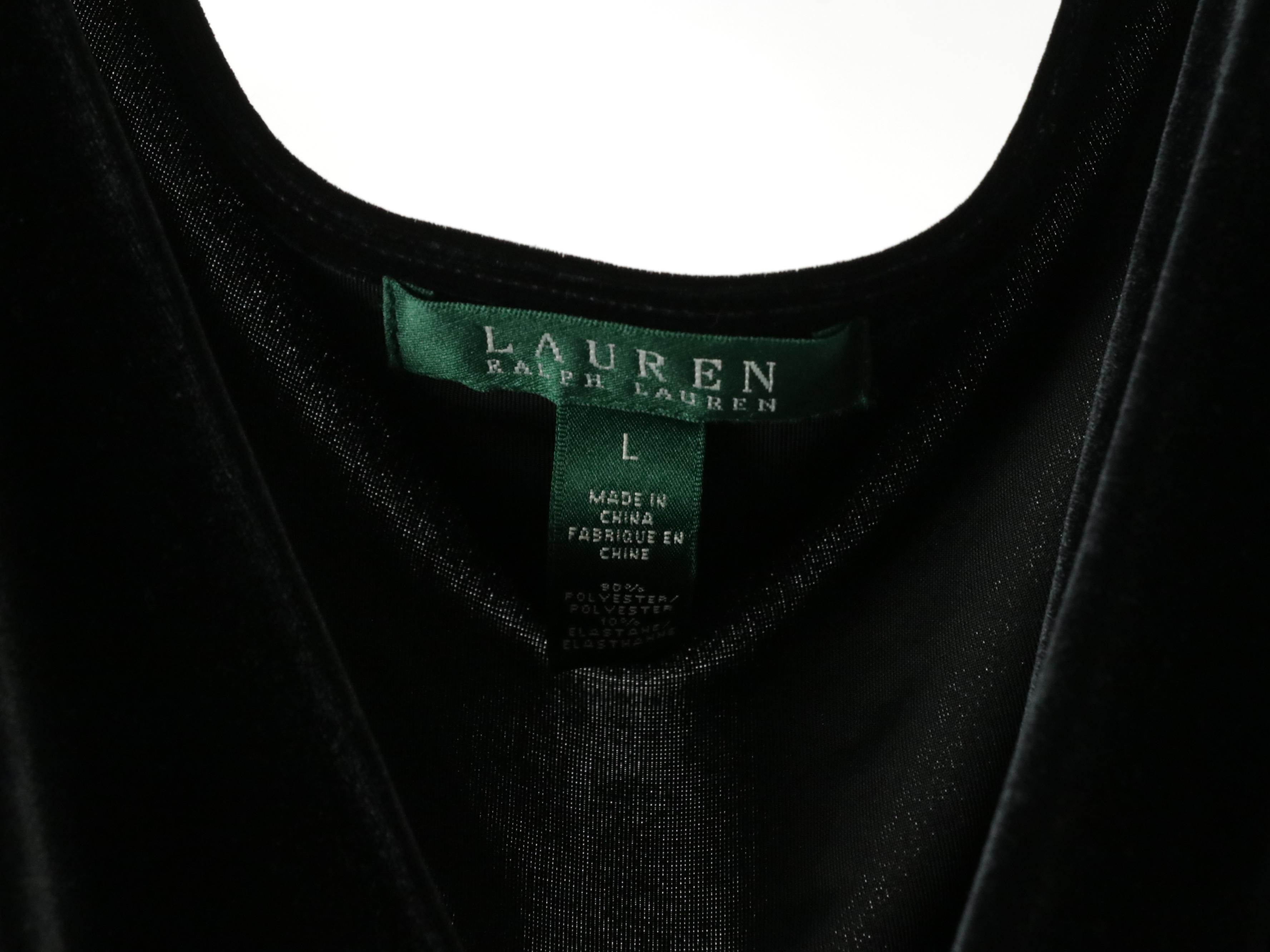 Lauren by Ralph Lauren Knit Sweaters, Sleeveless Tops, and Printed Silk Skirt