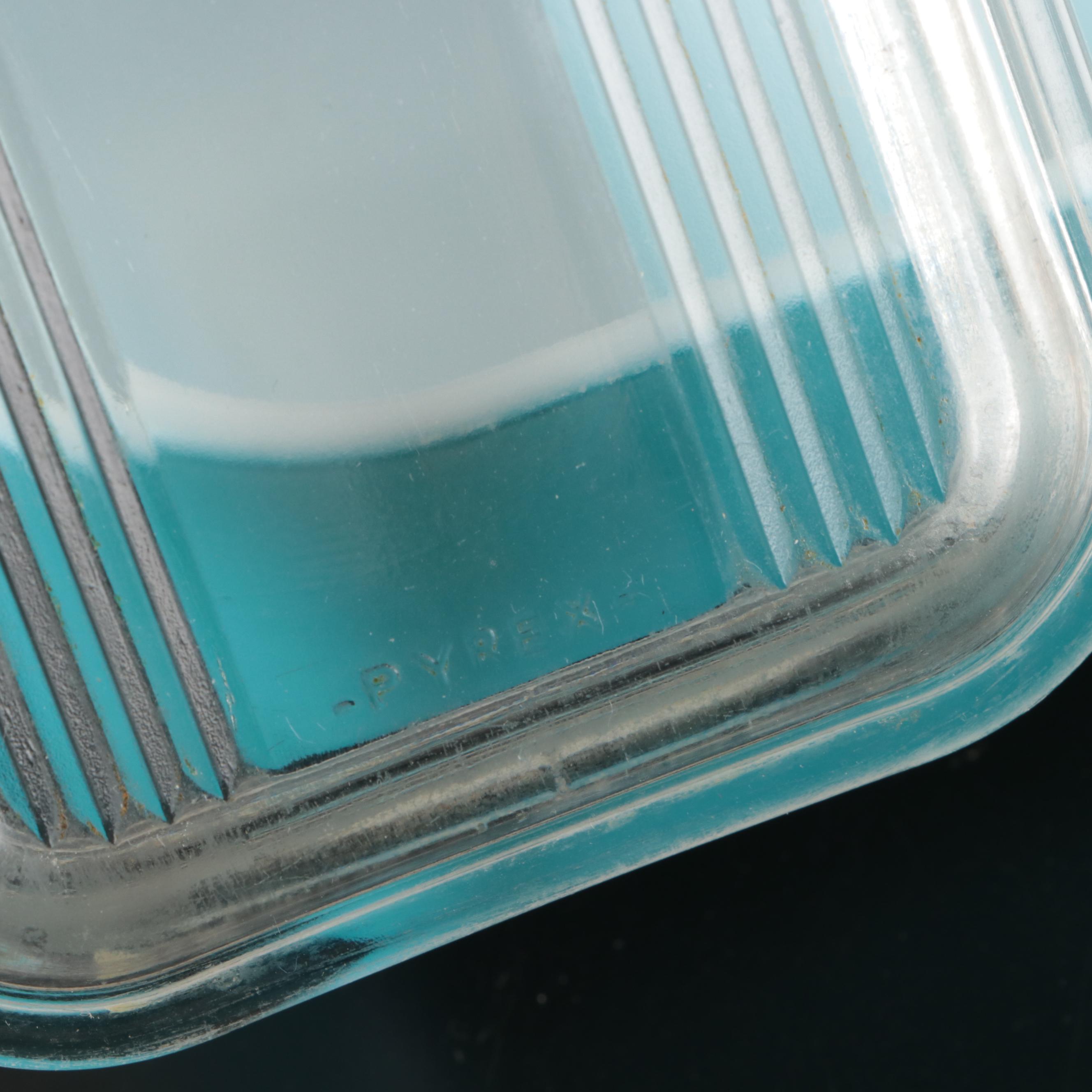 Pyrex Glass Bowl and Lidded Box, H.P. Hood & Sons Butter Dish and More Serveware