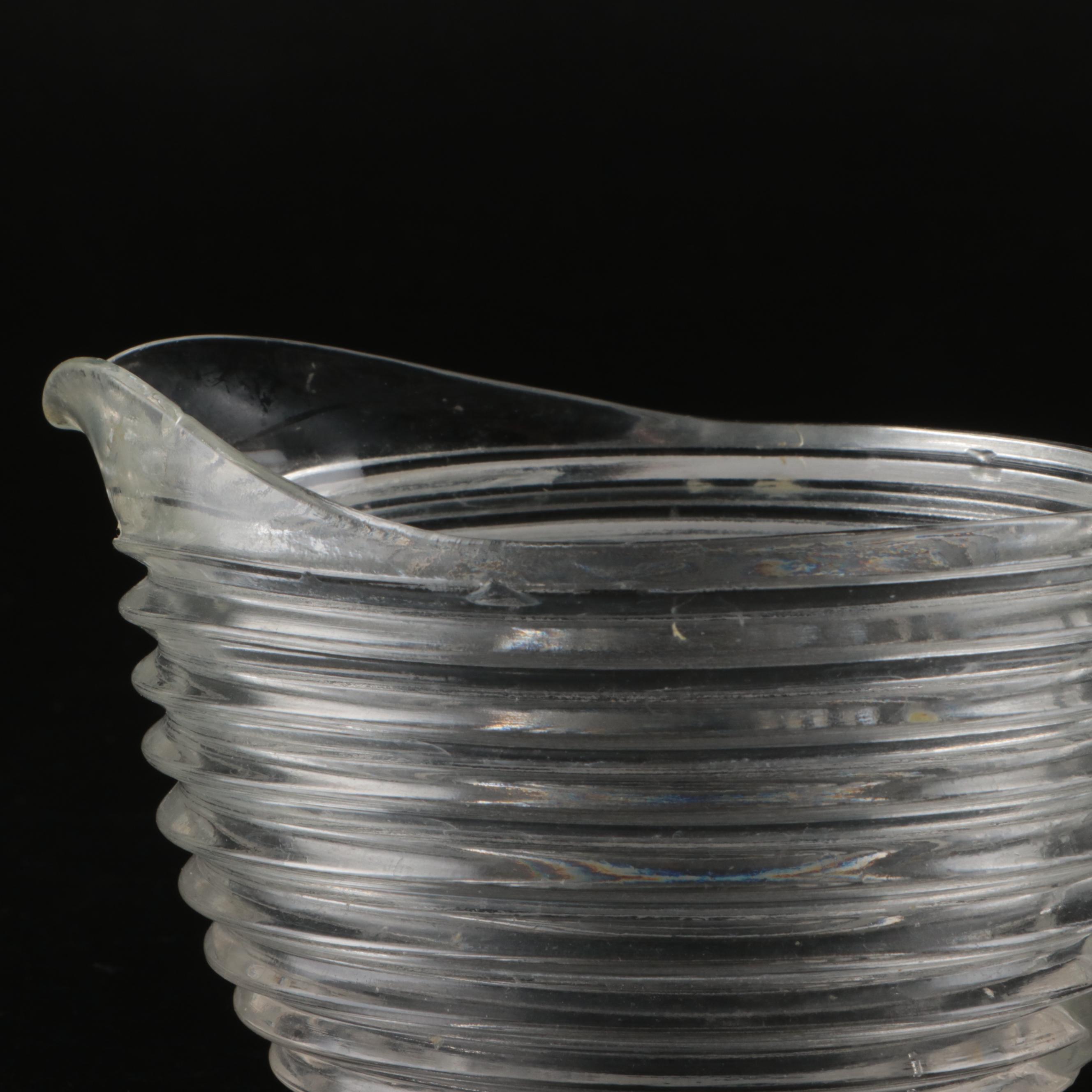 Pyrex Glass Bowl and Lidded Box, H.P. Hood & Sons Butter Dish and More Serveware