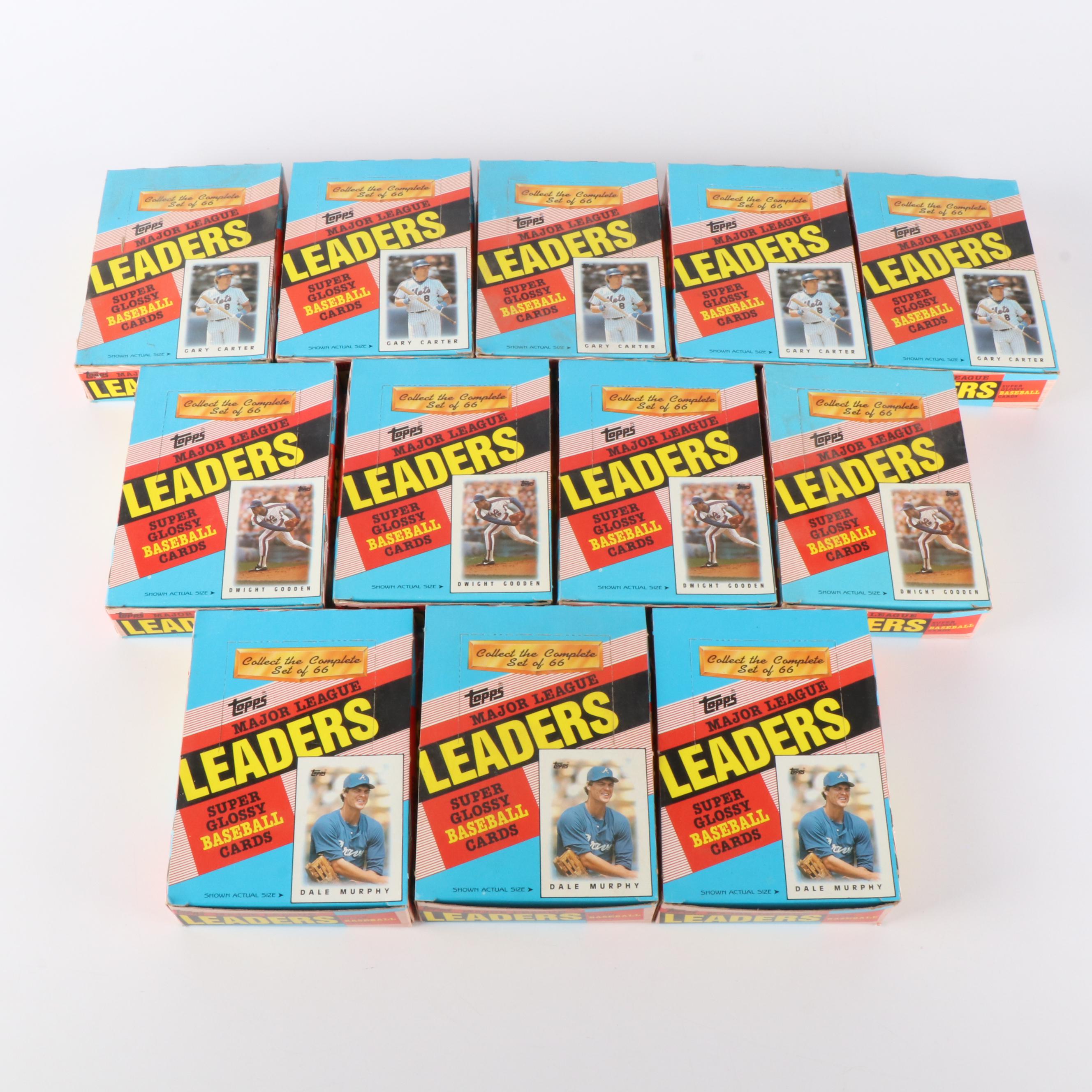 1986 Topps Sealed Mini Baseball Card Wax Packs with Original Boxes