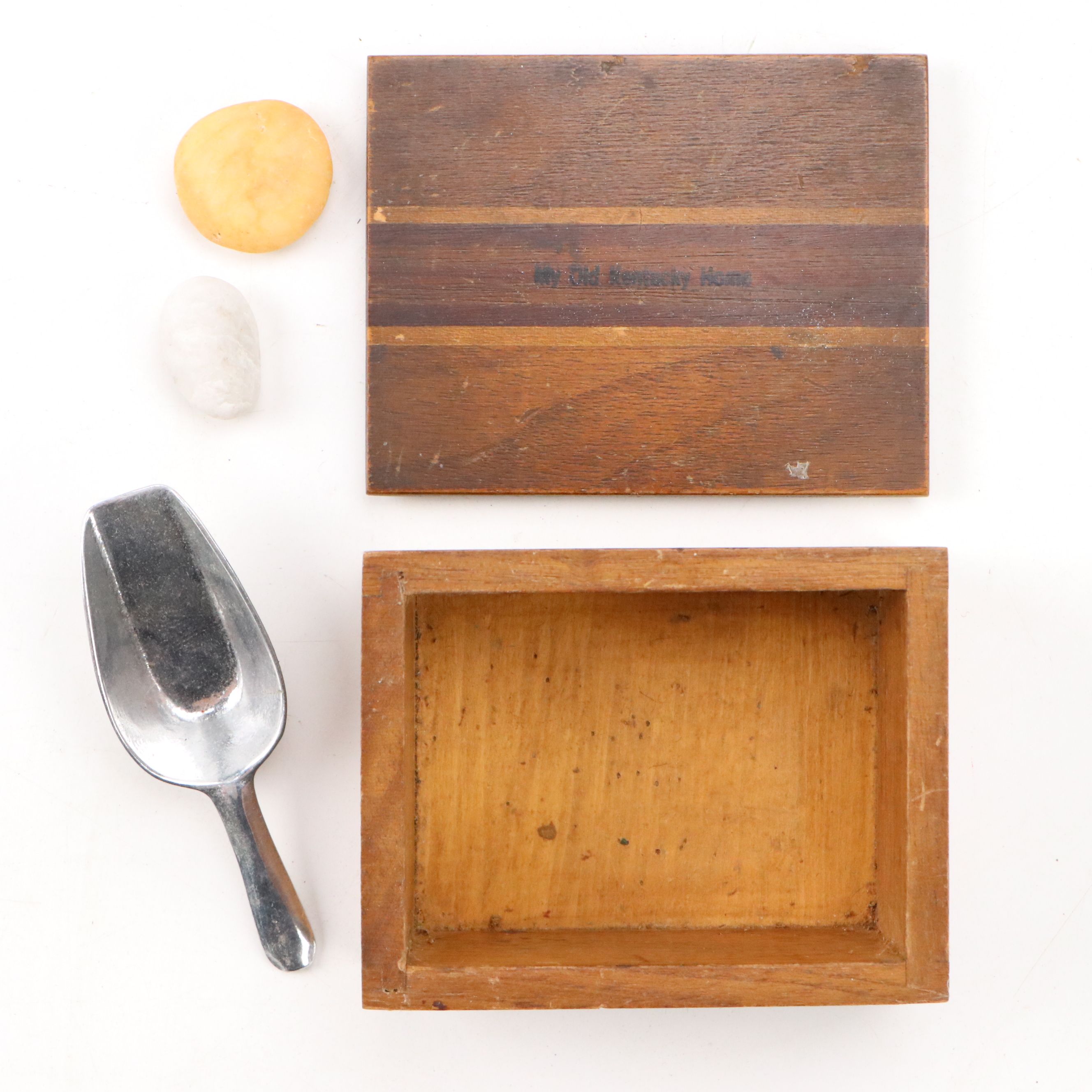 Ohia Sweden Chrome Cigarette Box with Other Boxes, Stamps and More Décor