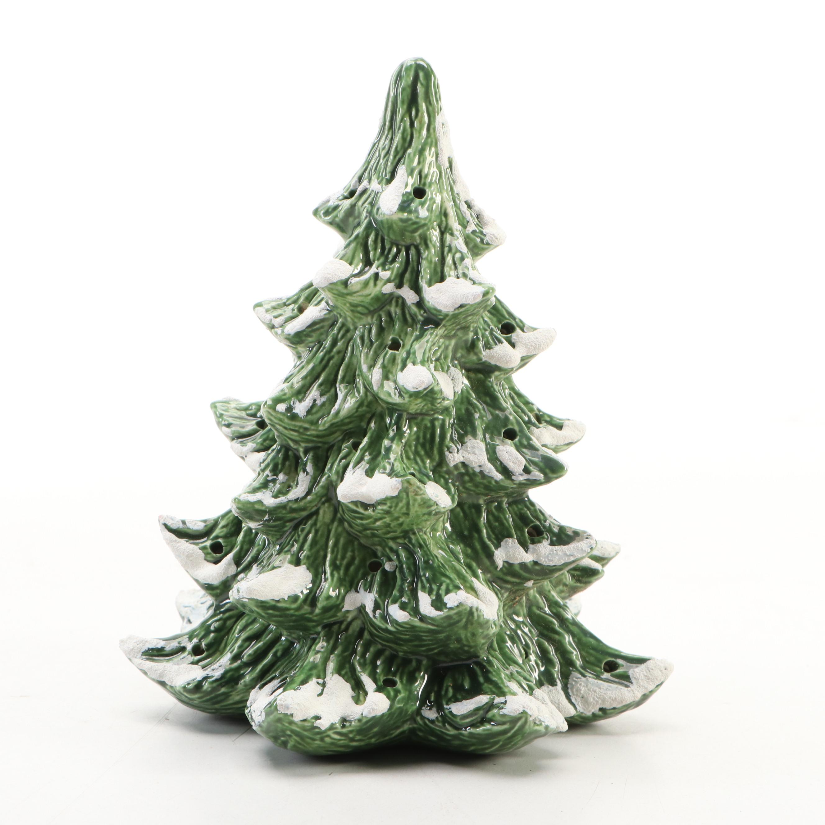 Ceramic Tabletop Christmas Trees