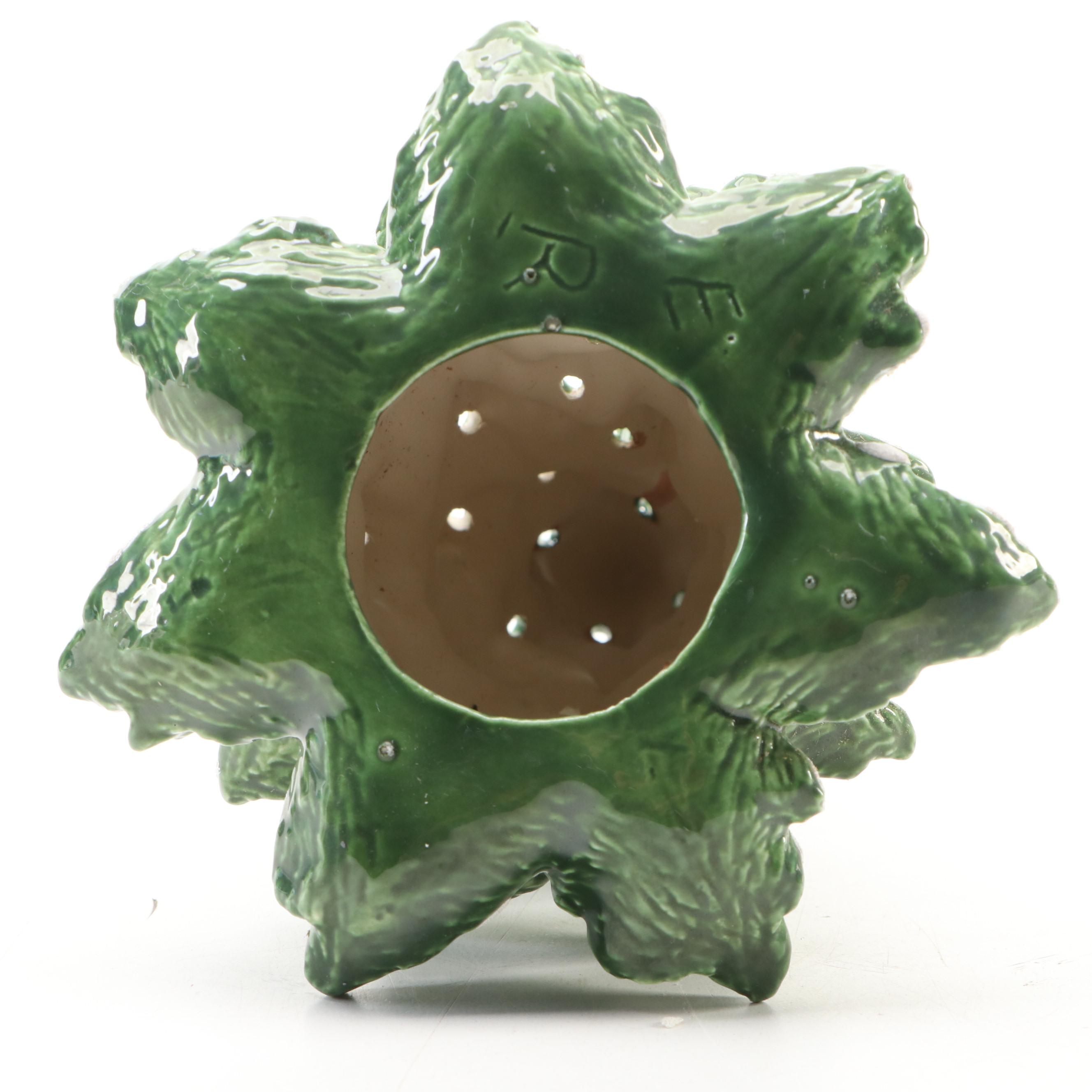 Ceramic Tabletop Christmas Trees