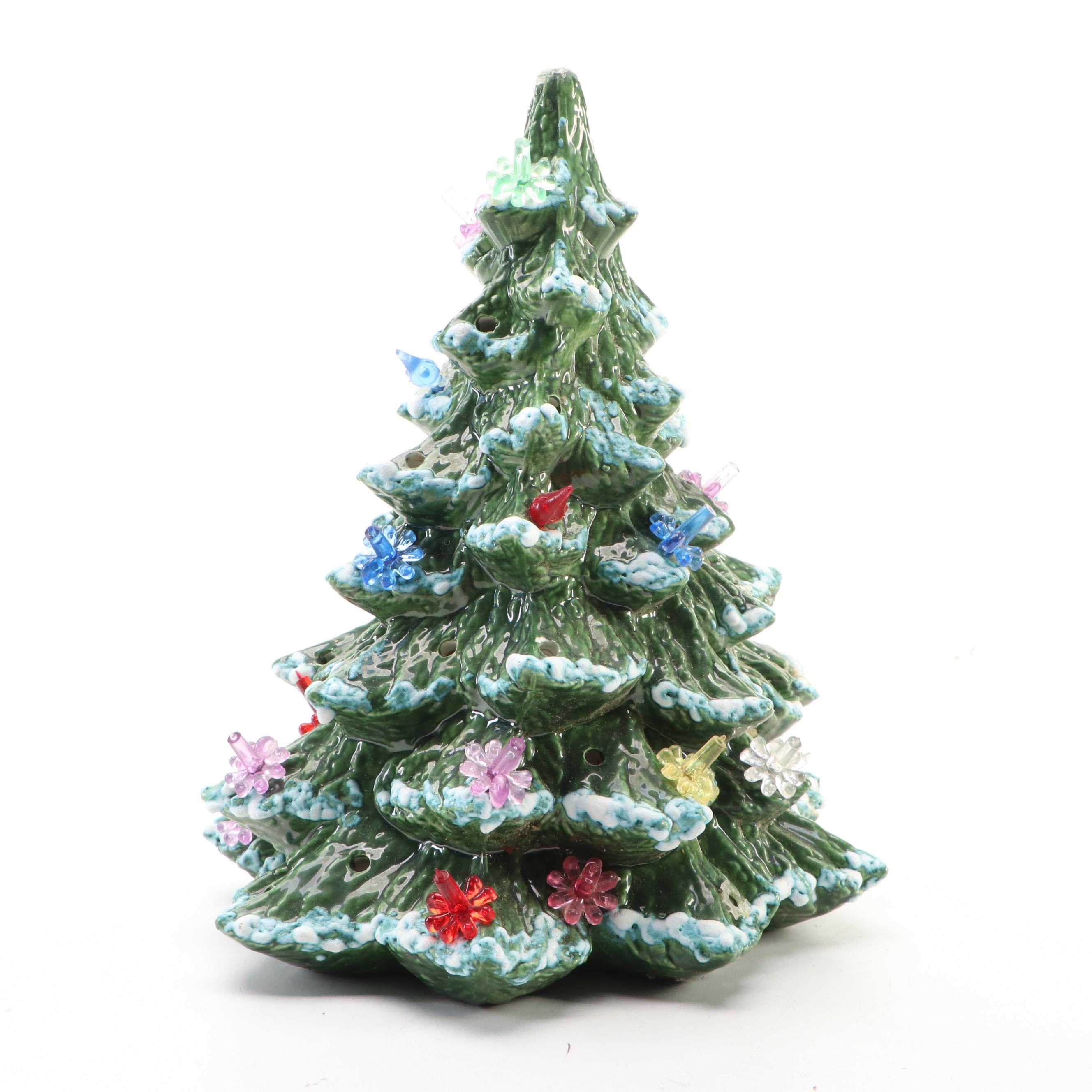Ceramic Tabletop Christmas Trees