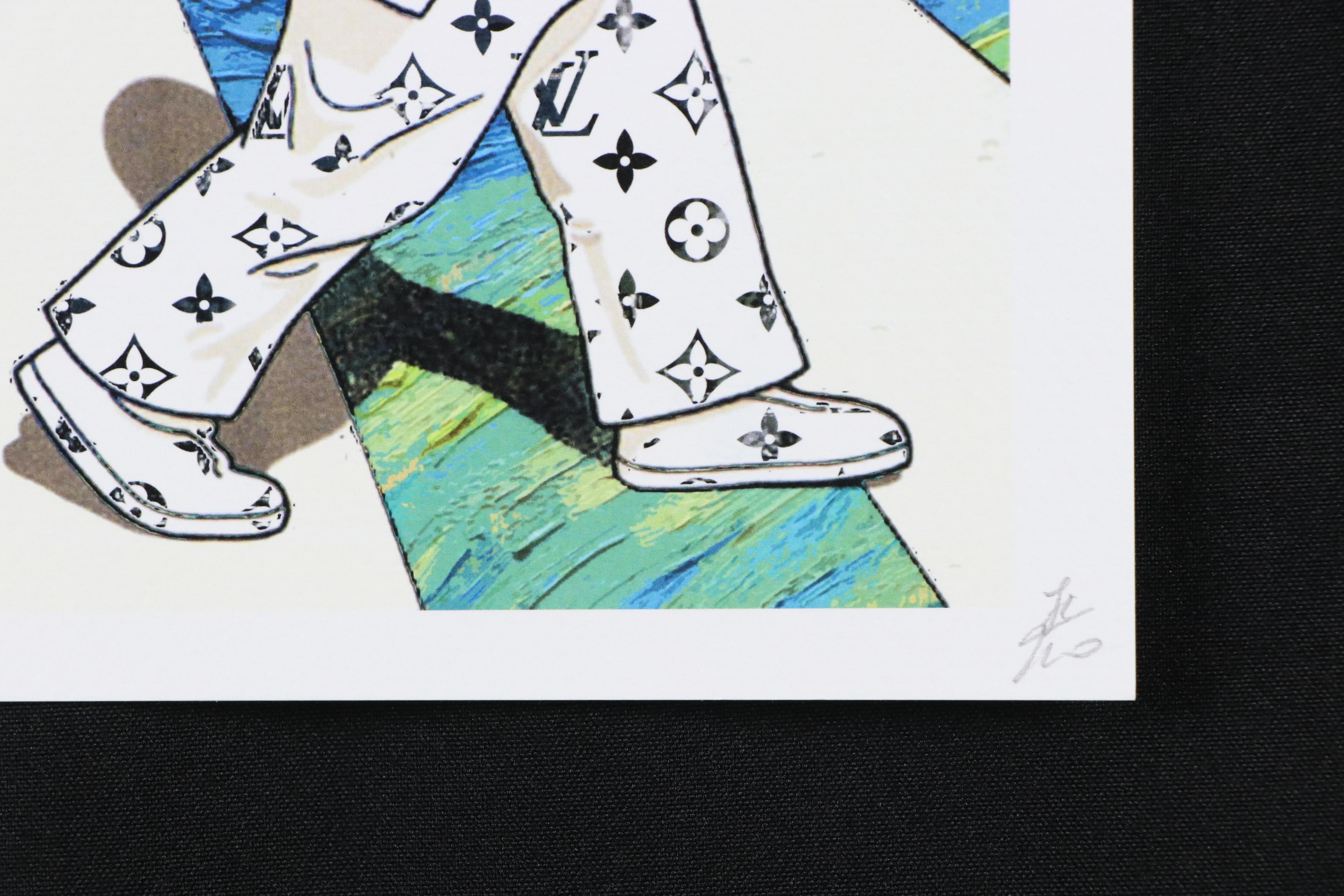 Death NYC Pop Art Digital Print with The Beatles x The Simpsons, 2023