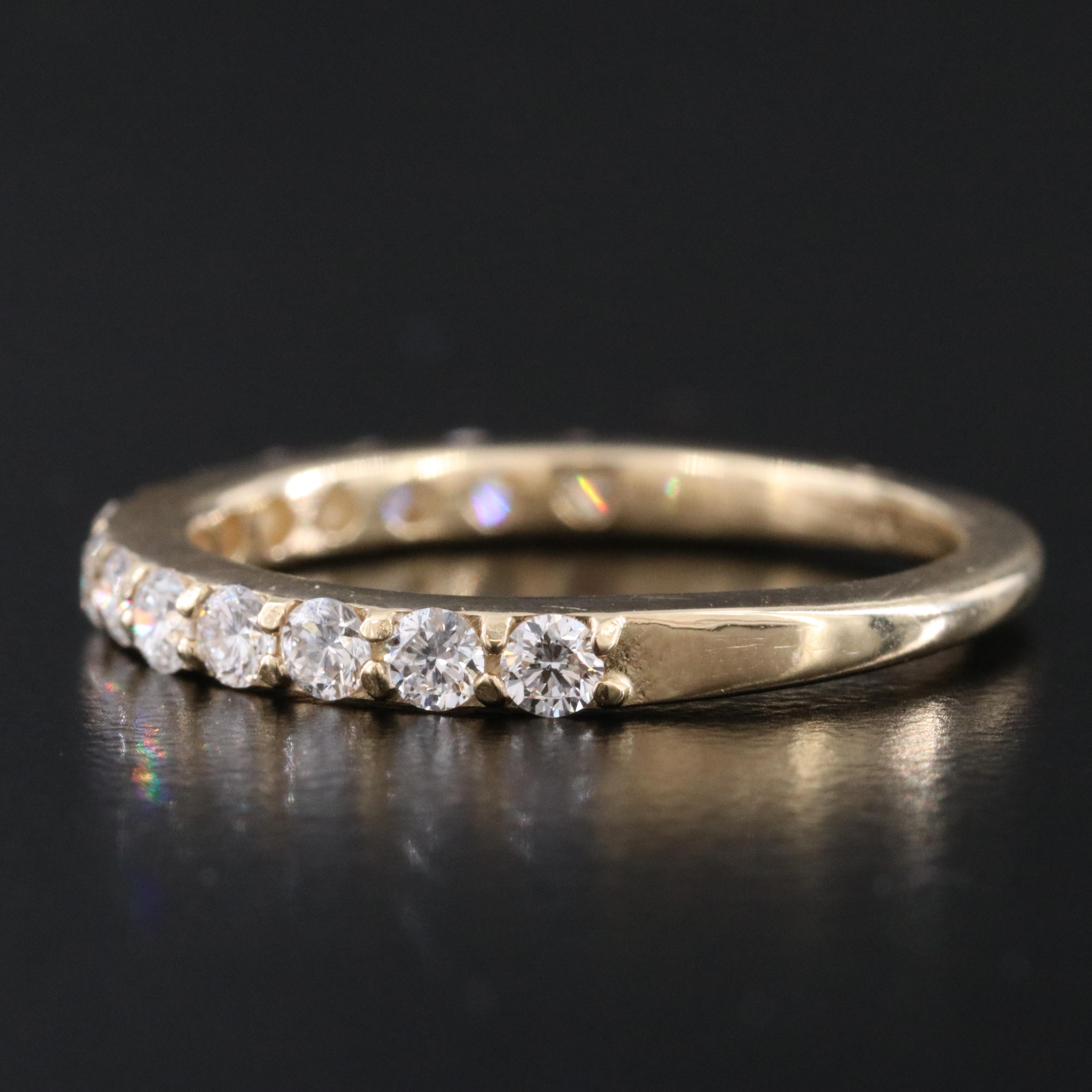 14K 5.03 CTW Lab Grown Diamond Ring Set with IGI Report