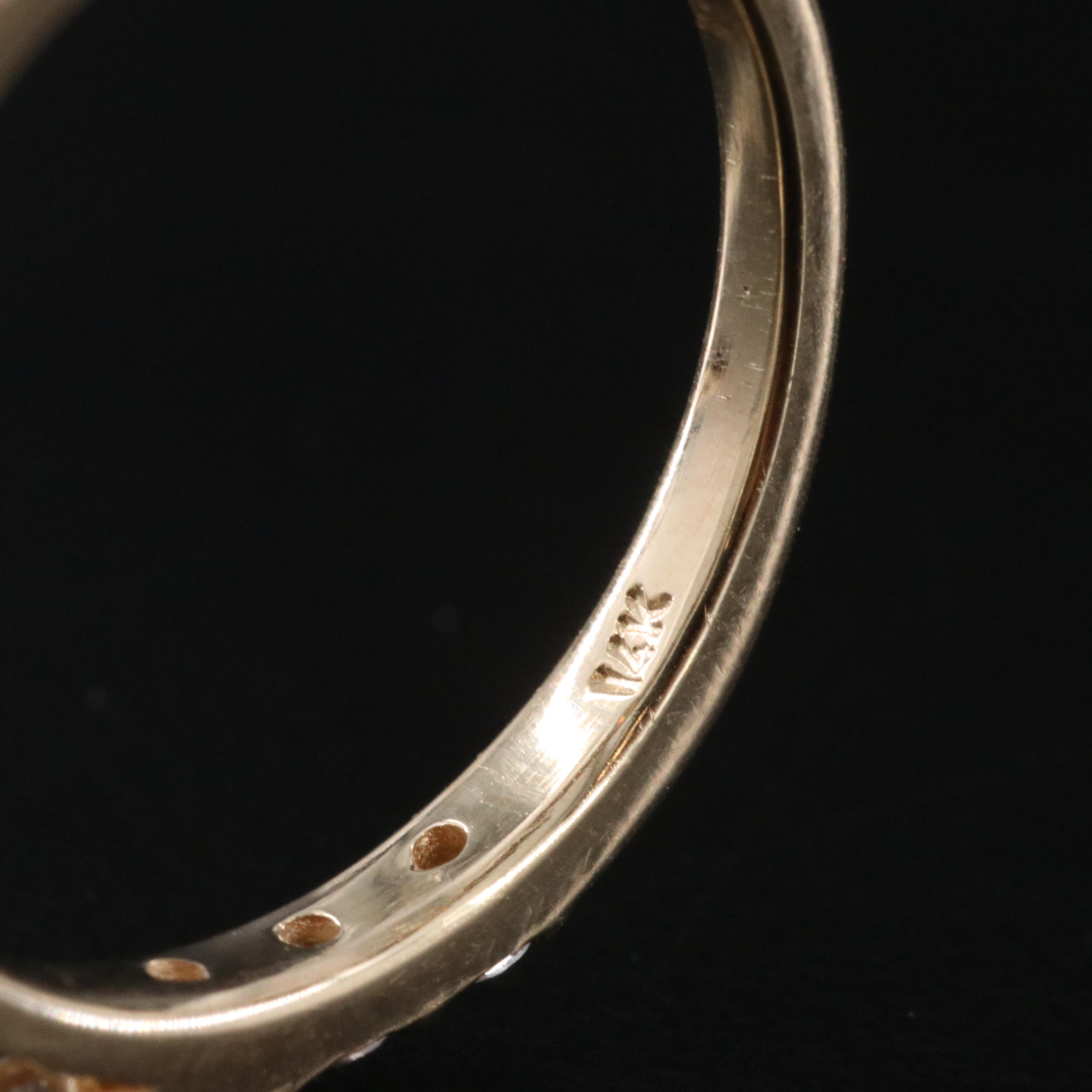 14K 5.03 CTW Lab Grown Diamond Ring Set with IGI Report