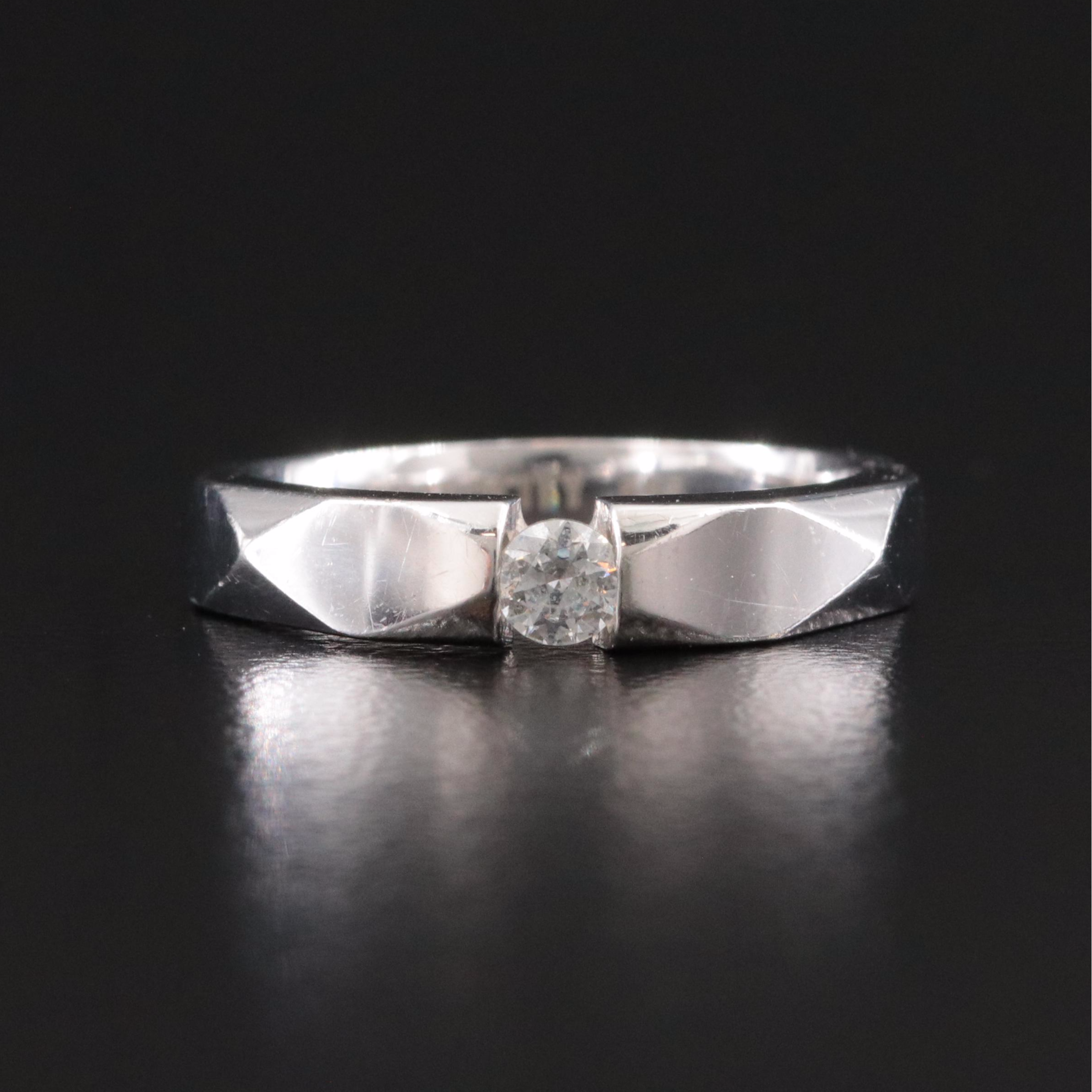 14K CZ Ring