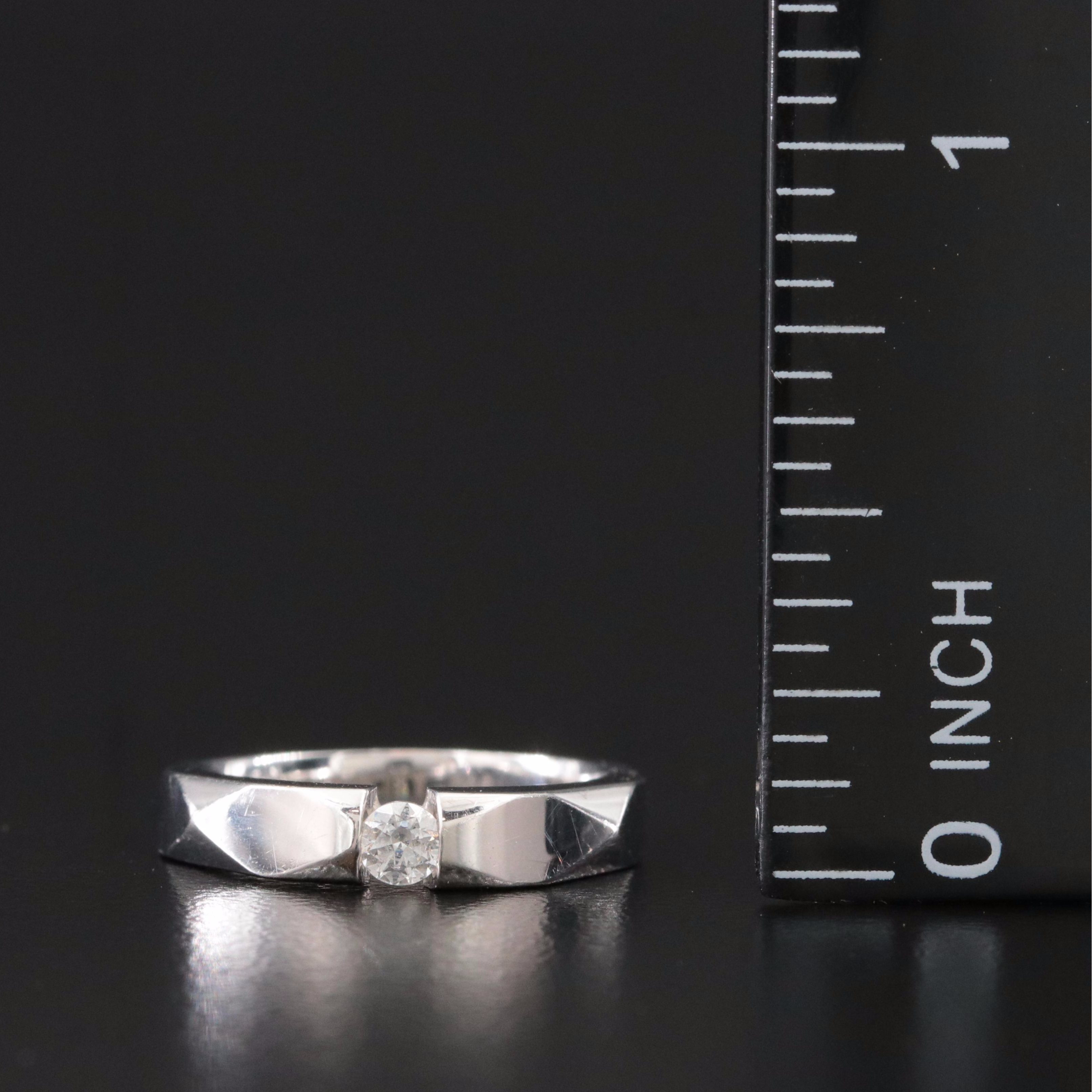 14K CZ Ring