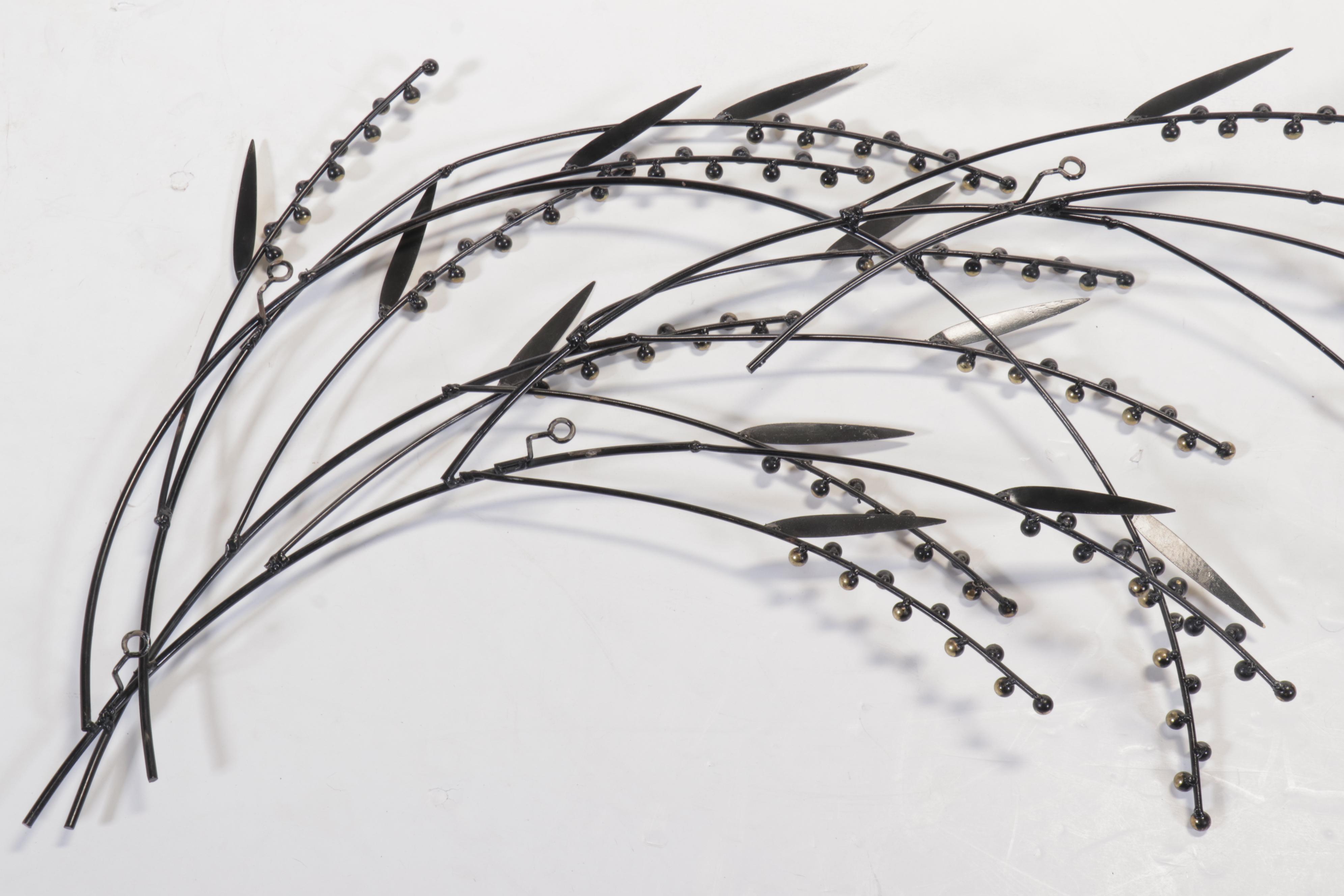 Curtis Jere Mixed Metals Wall Sculpture, 1987