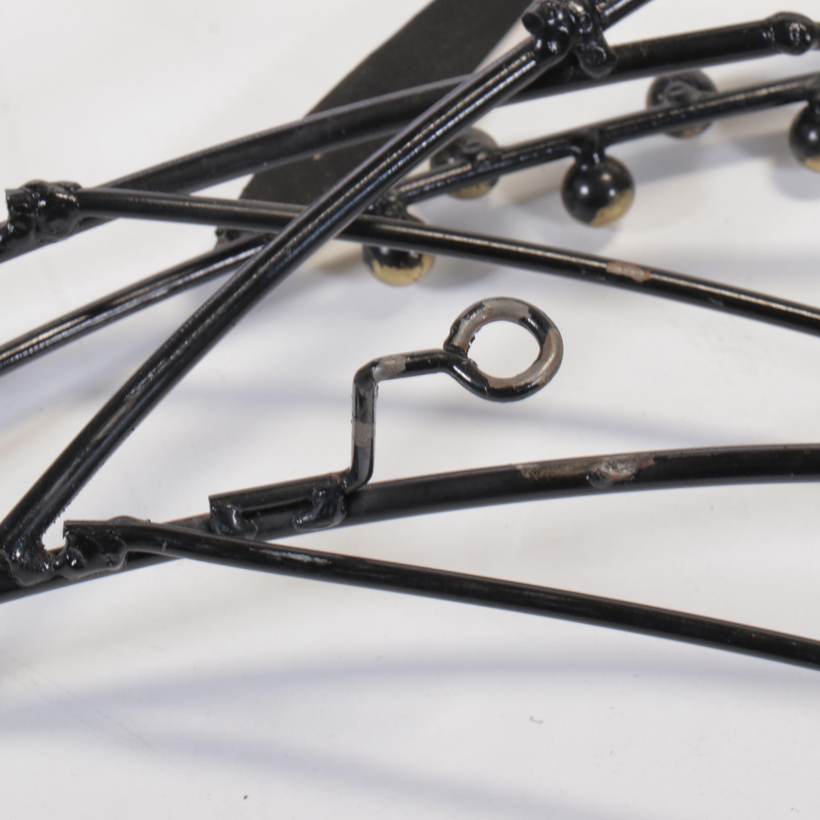 Curtis Jere Mixed Metals Wall Sculpture, 1987