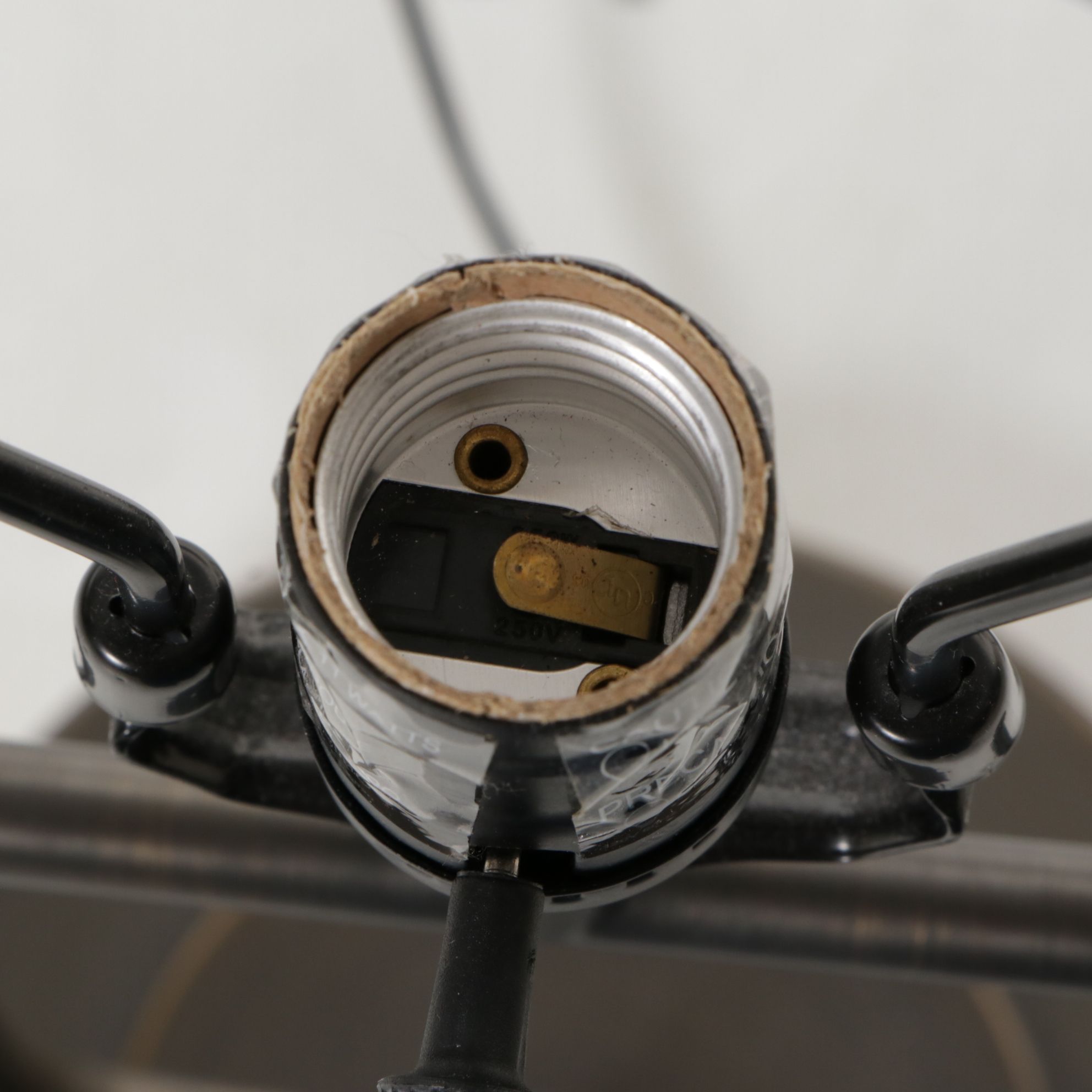 Pair of Oil Rubbed Bronze Tube Table Lamps with Linen Drum Shades, 2018